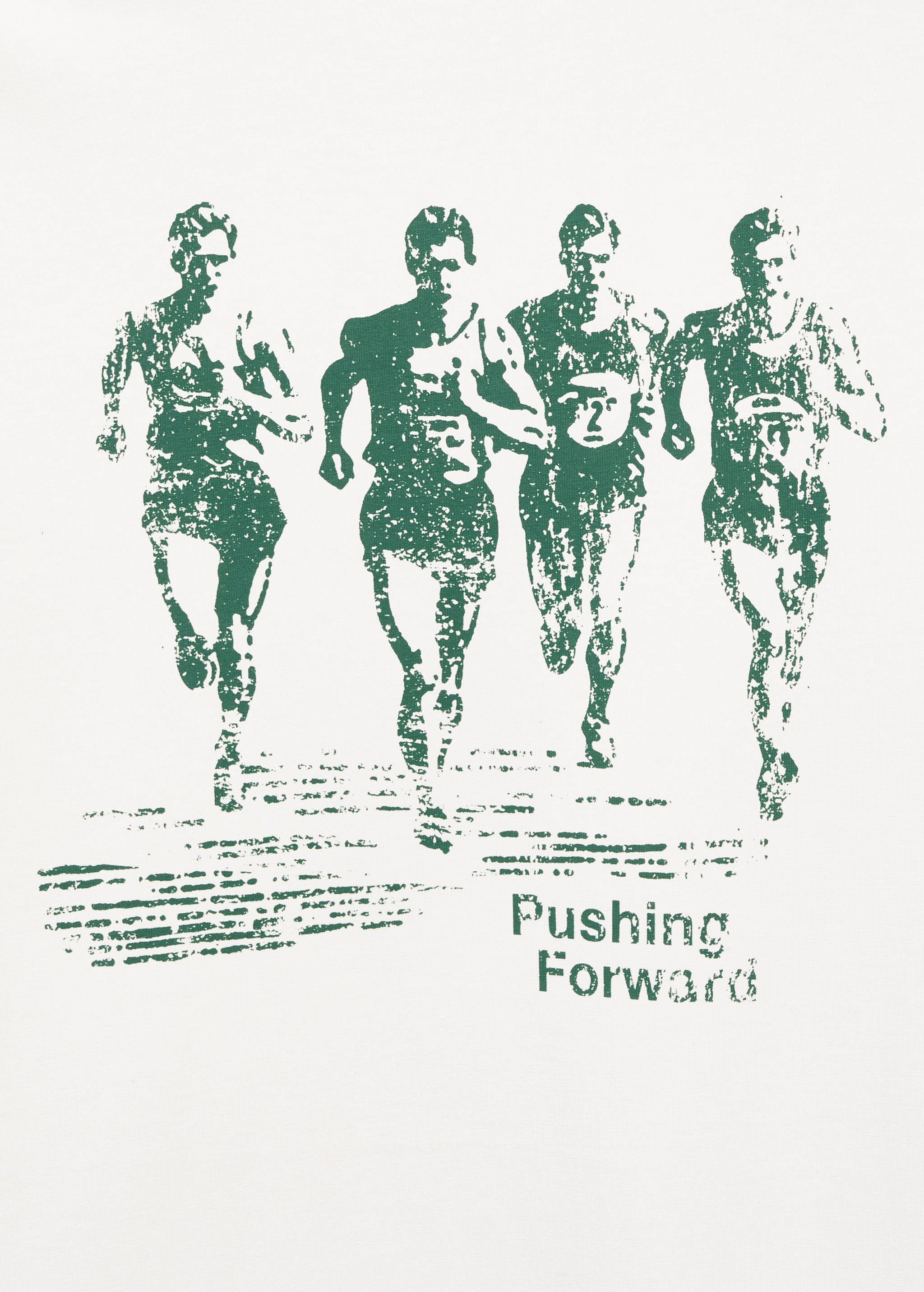 Printed cotton-blend t-shirt - Details of the article 0