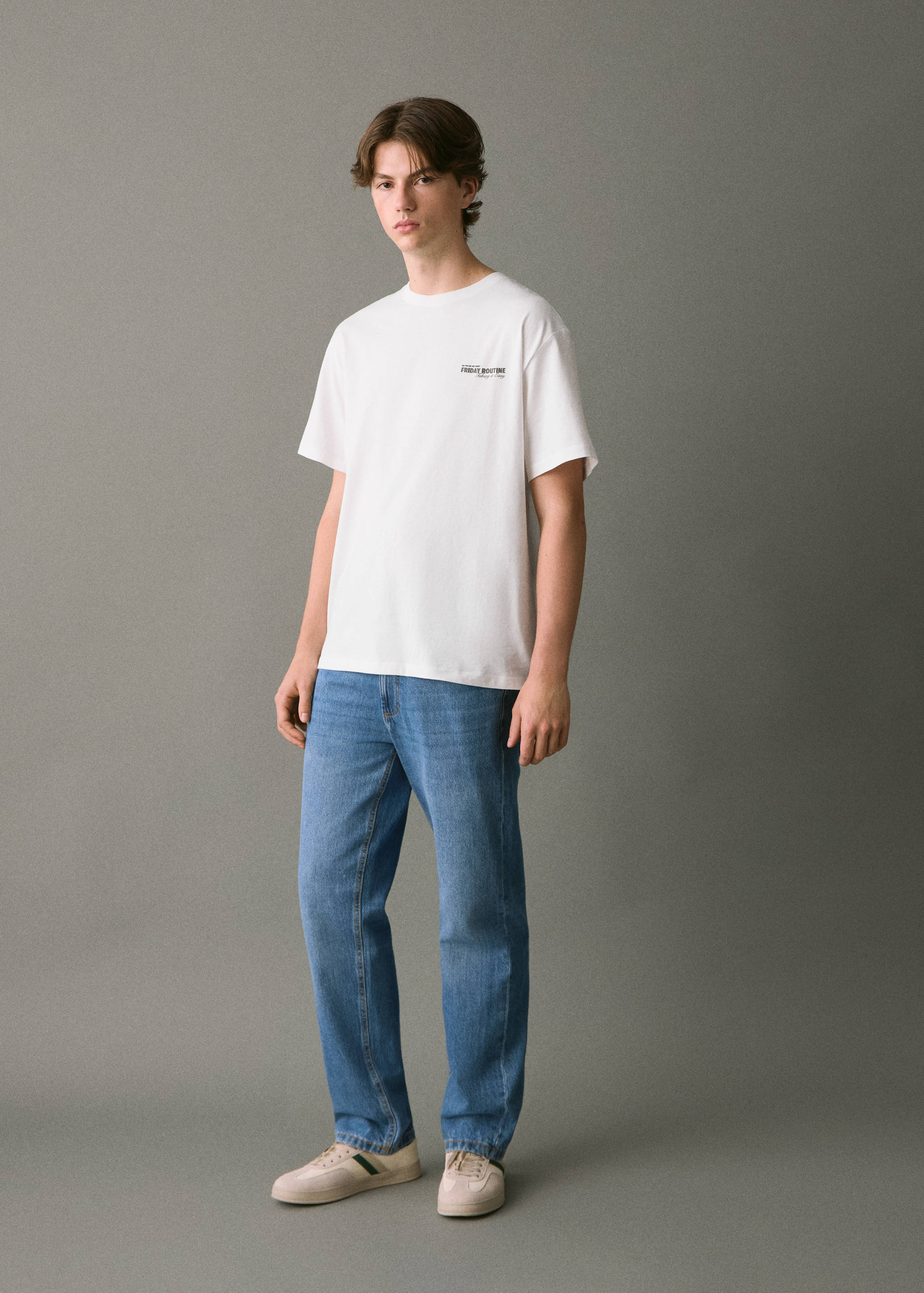 Camiseta algodón estampada - Plano general