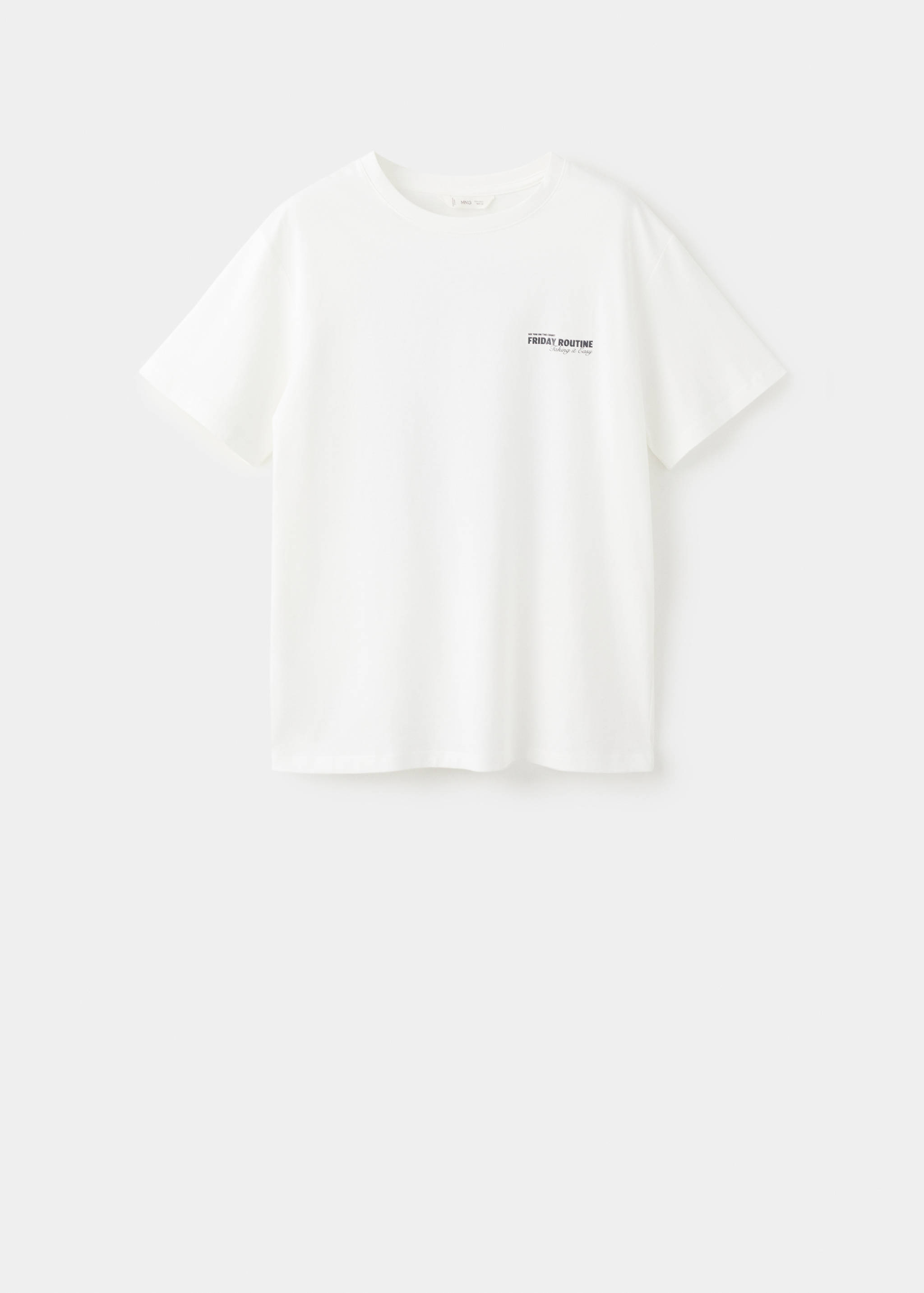 Camiseta algodón estampada - Artículo sin modelo