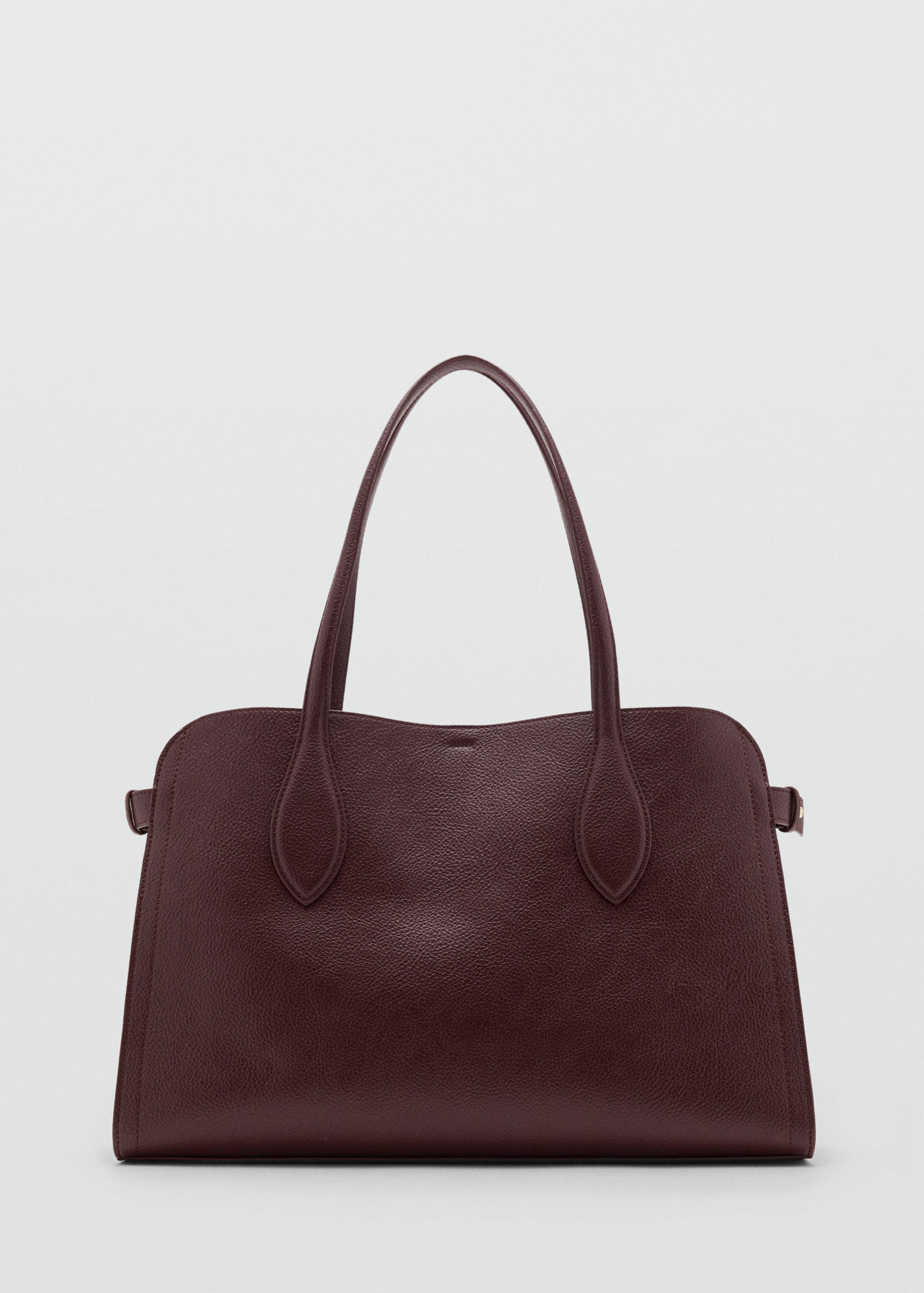 Bolso medio efecto piel abatanada - Artículo sin modelo