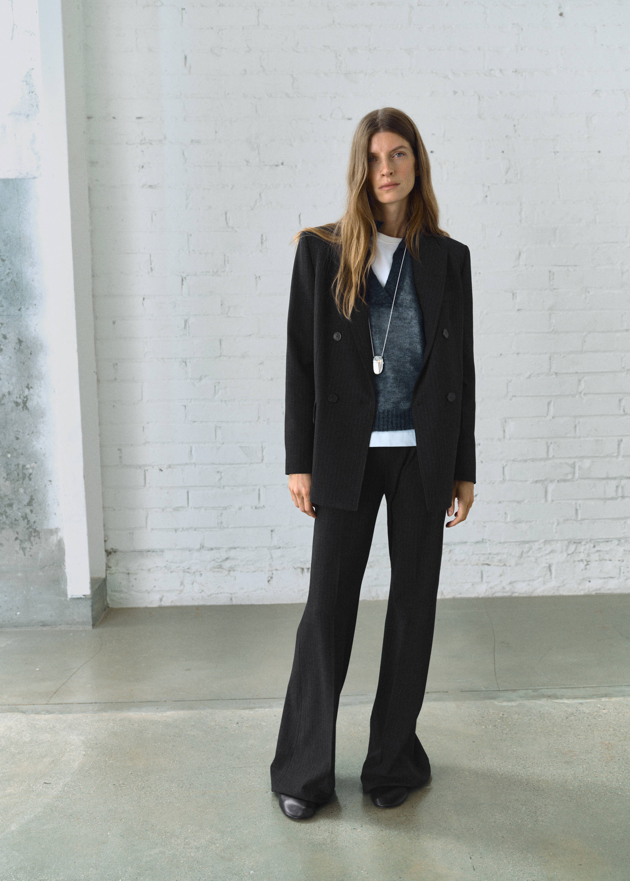Blazer completo gessato - Piano generale