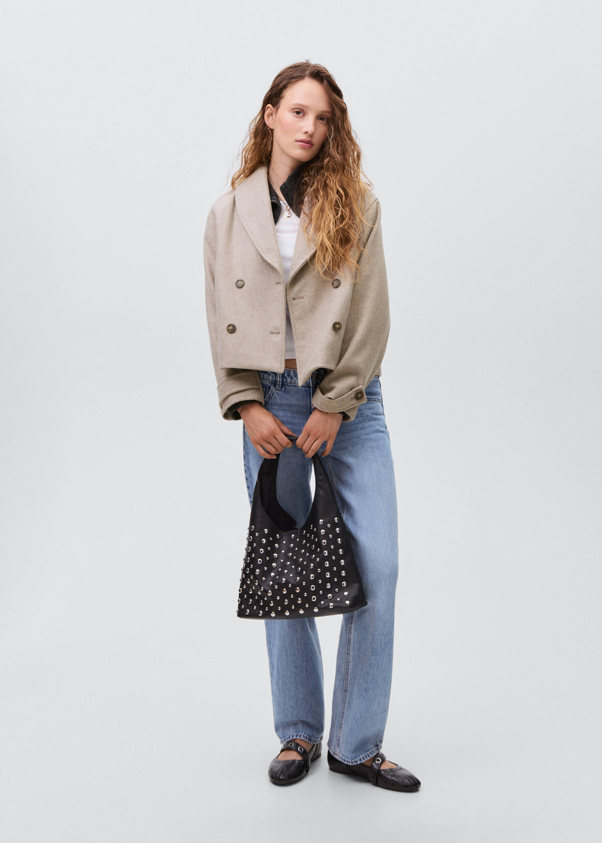 Manteau drap de  laine - Plan général