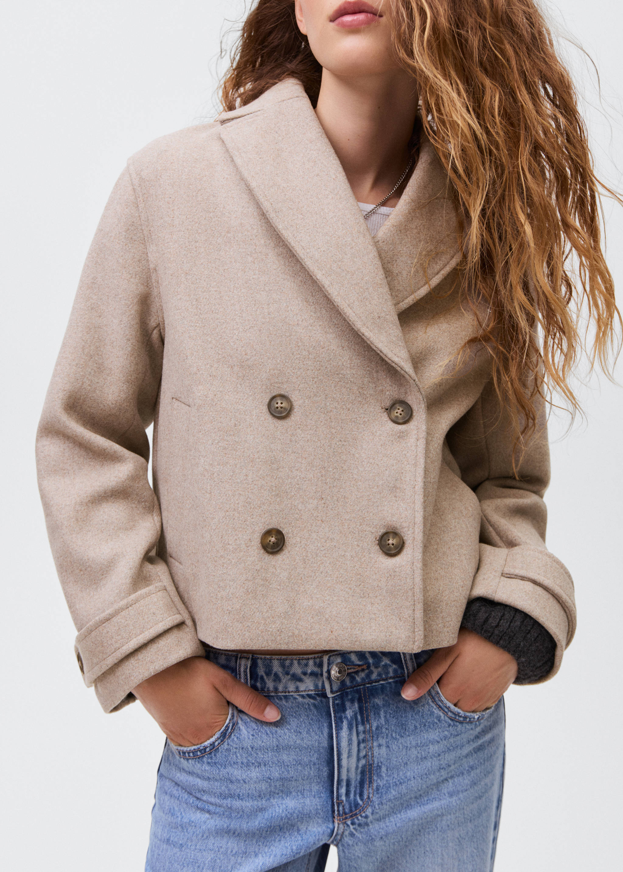 Manteau drap de  laine - Détail de l'article 3