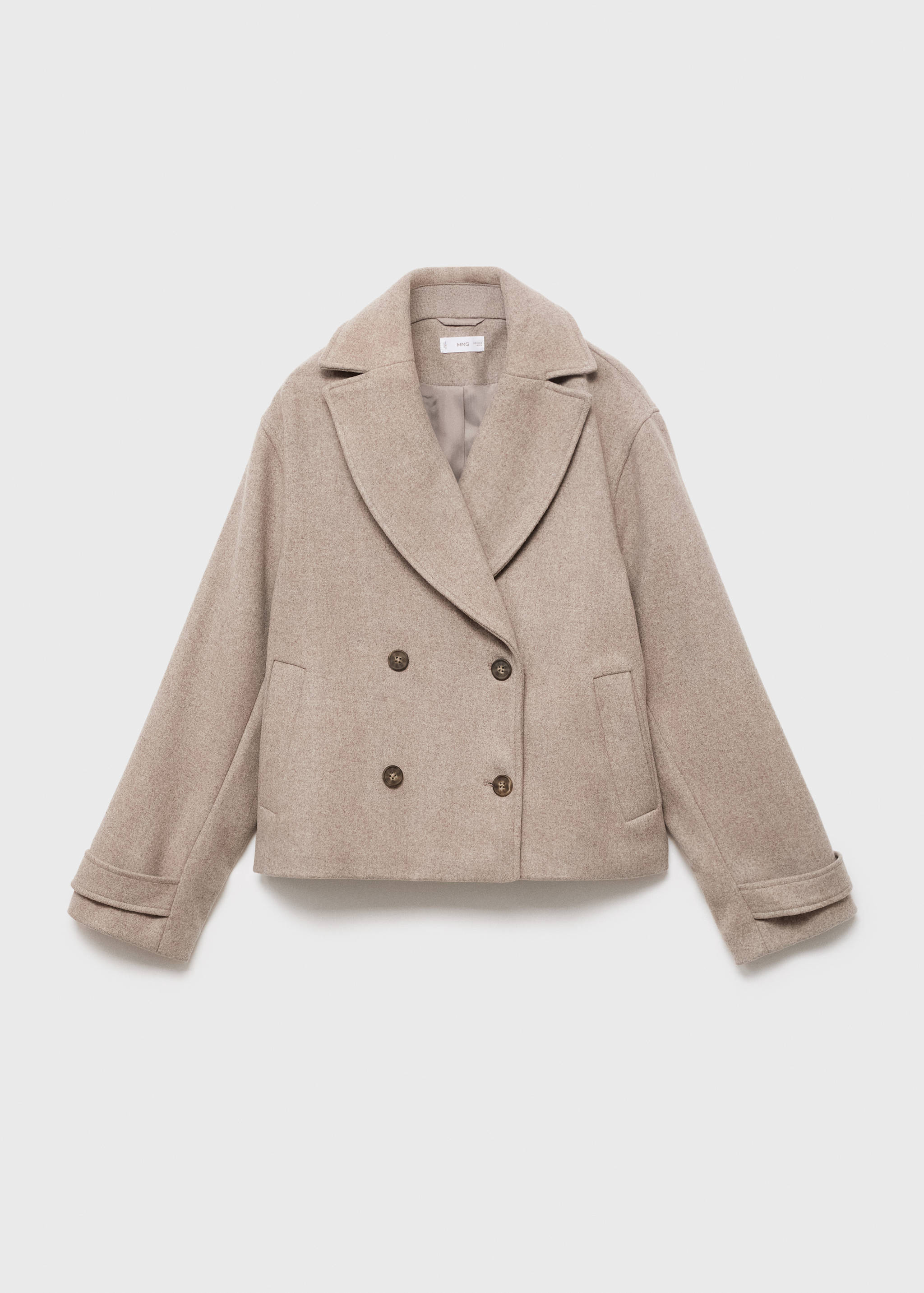Manteau drap de  laine - Article sans modèle