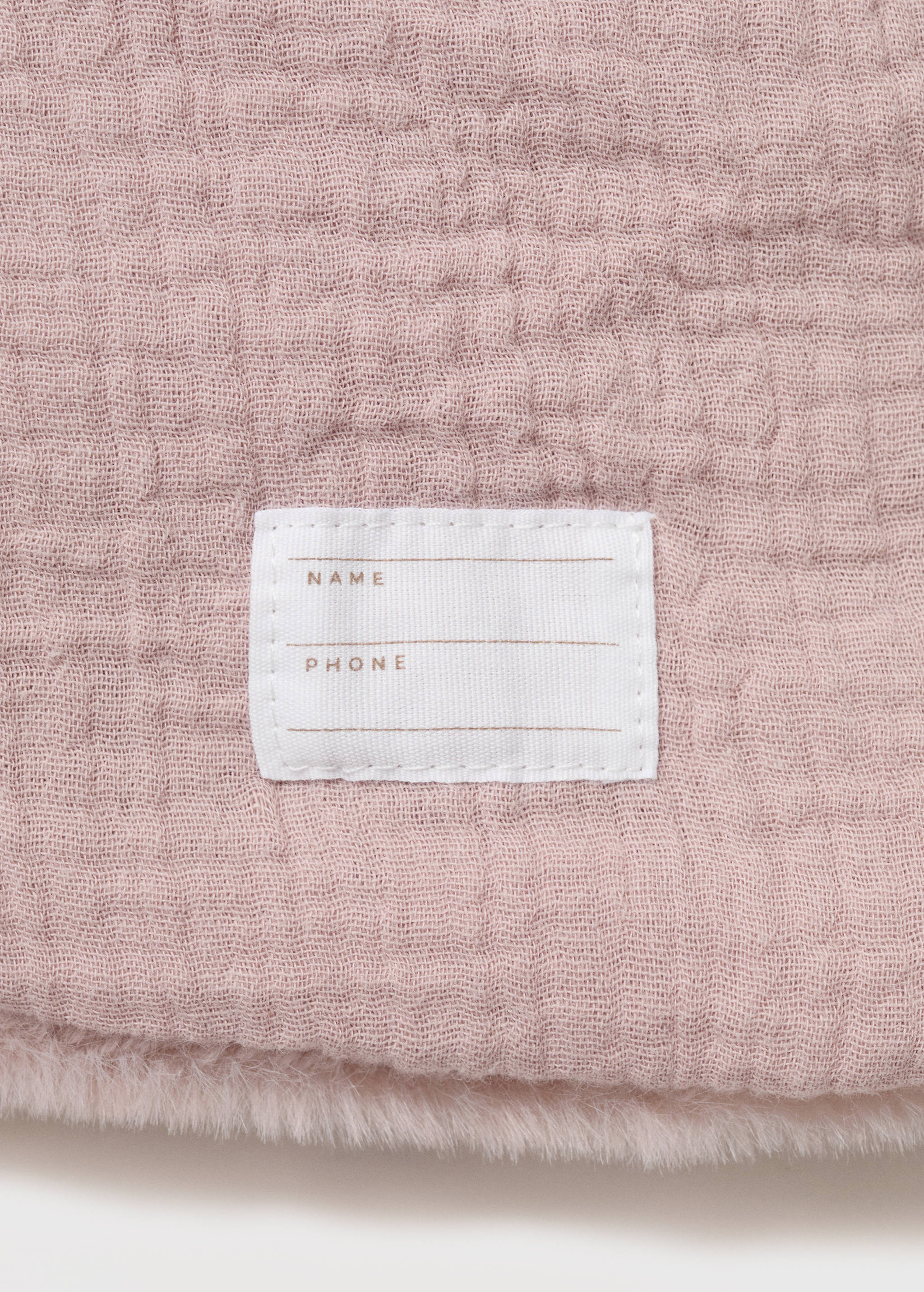 Hooded fur-effect coat - Details of the article 0