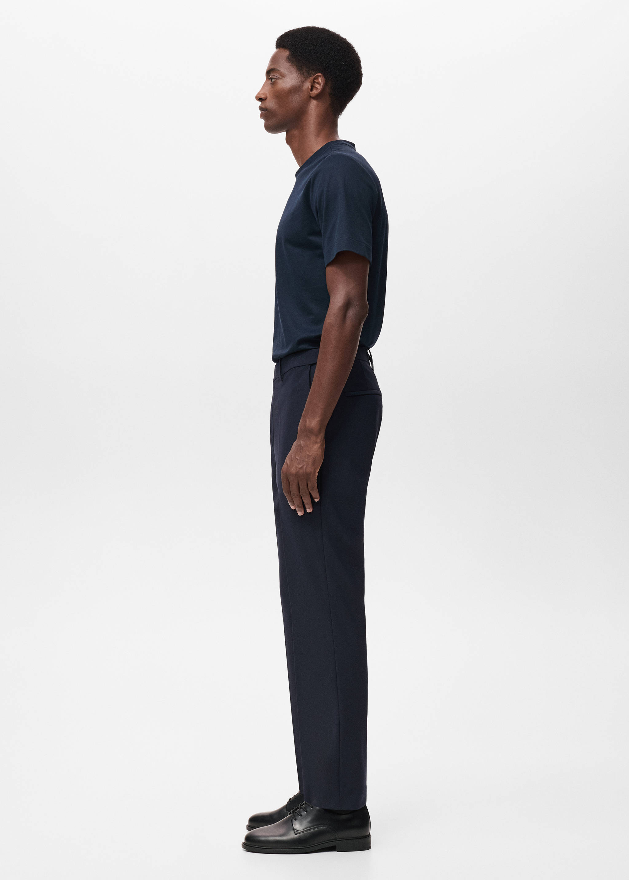 Zurich slim-fit Thermolite® suit trousers - Details of the article 2
