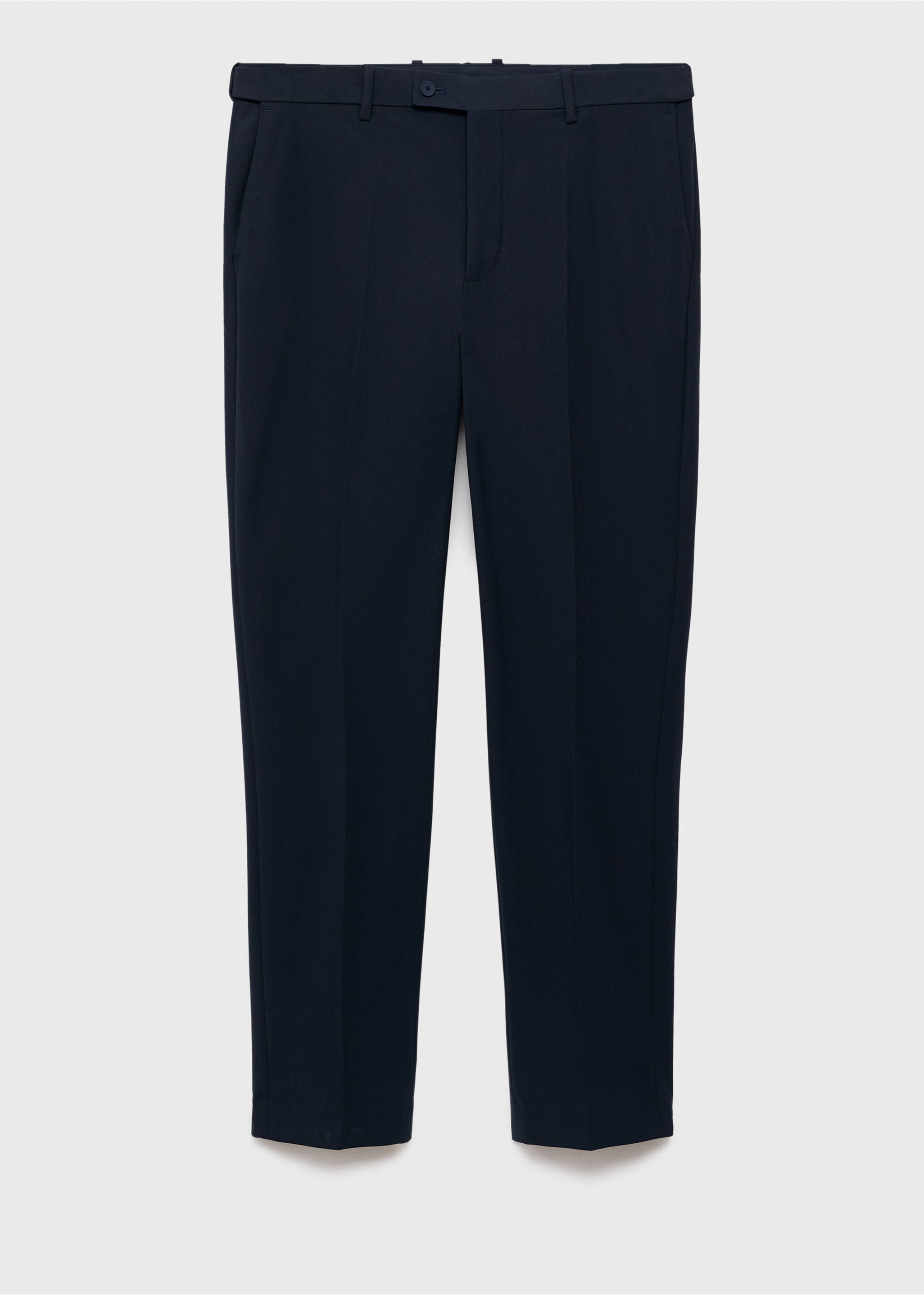 Zurich slim-fit Thermolite® suit trousers - Article without model, Navy. Ref: 17065970-00.