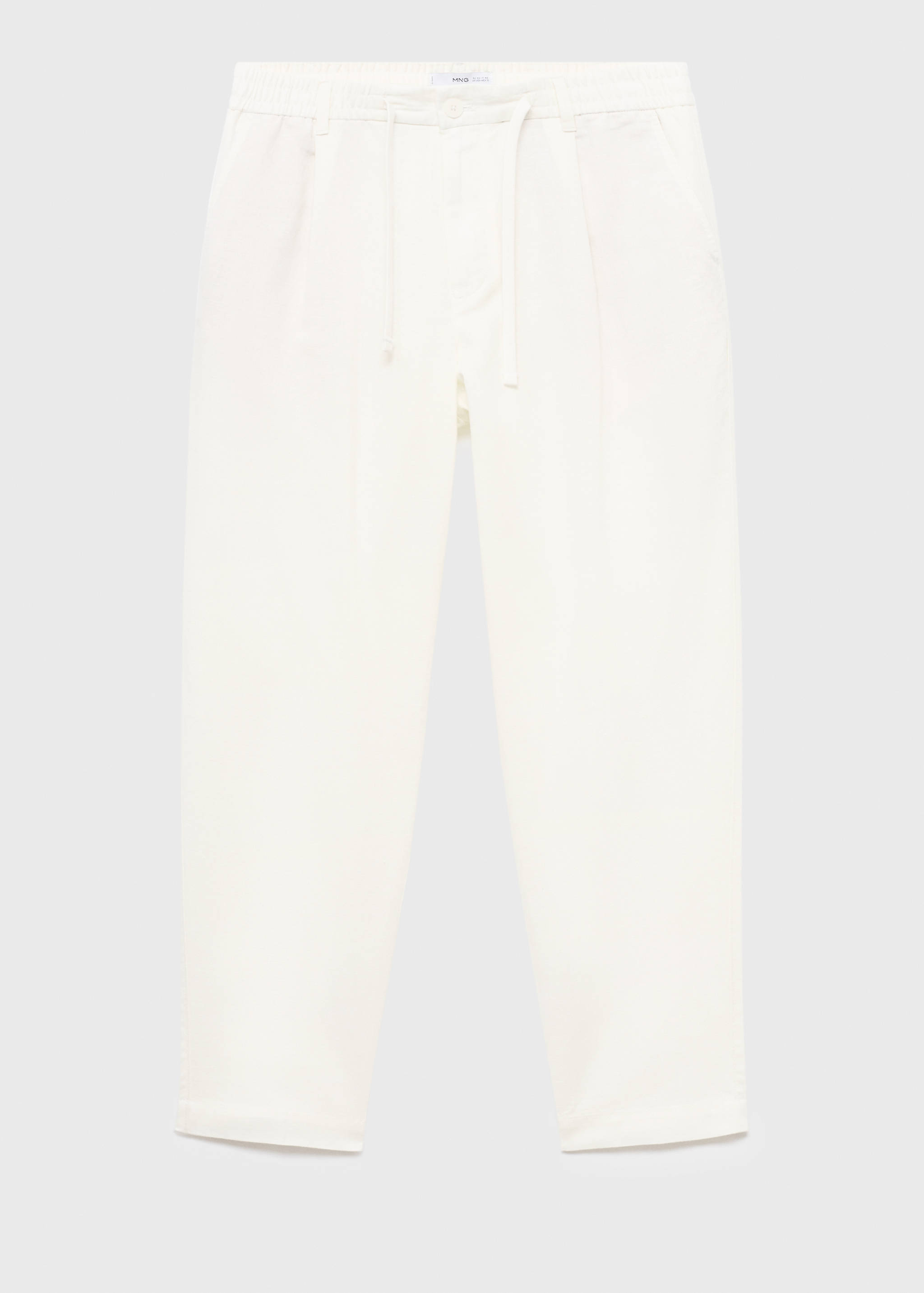 Pantalon slim fit lin cordon - Article sans modèle