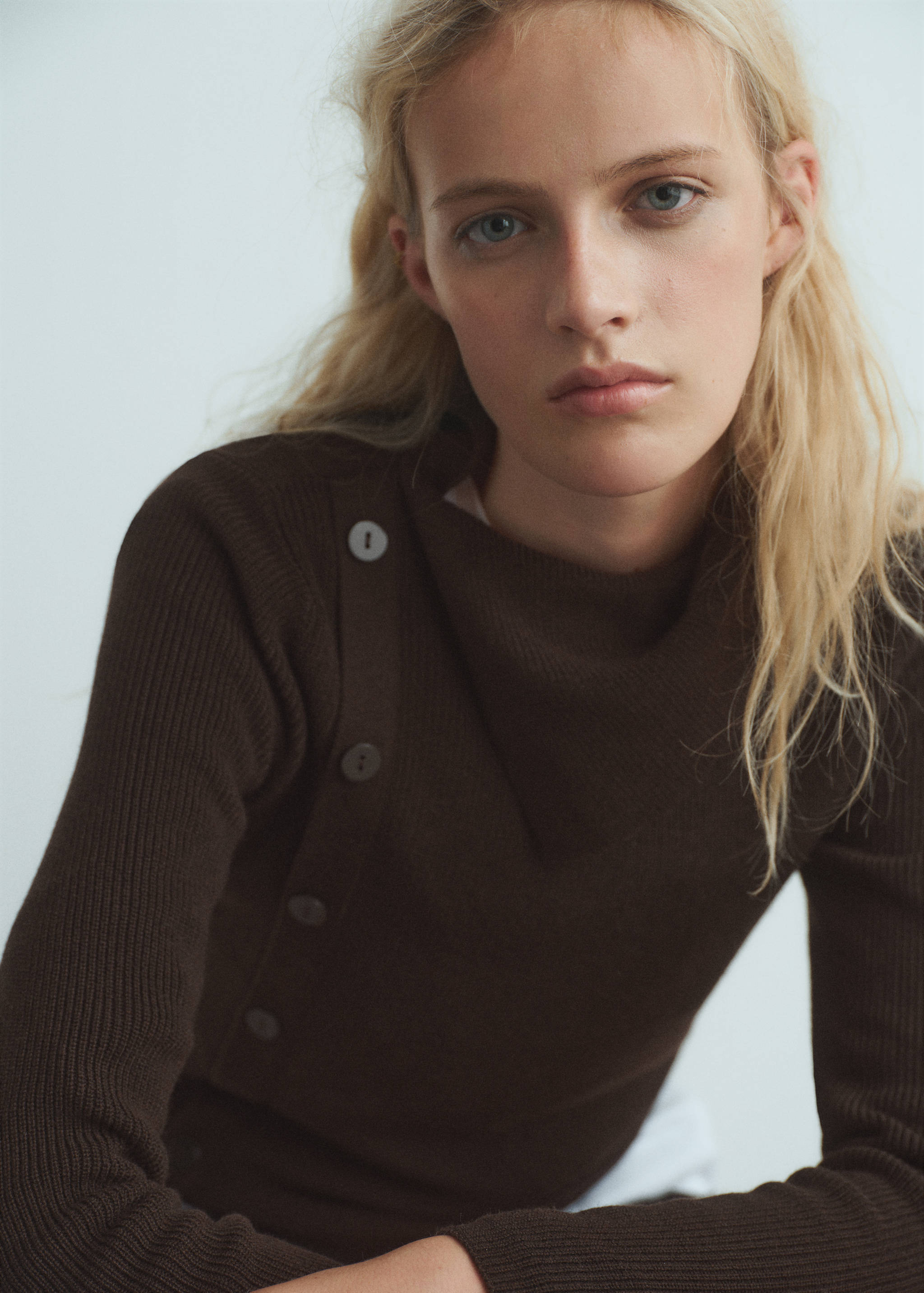 Pull col asymétrique boutons - Détail de l'article 1