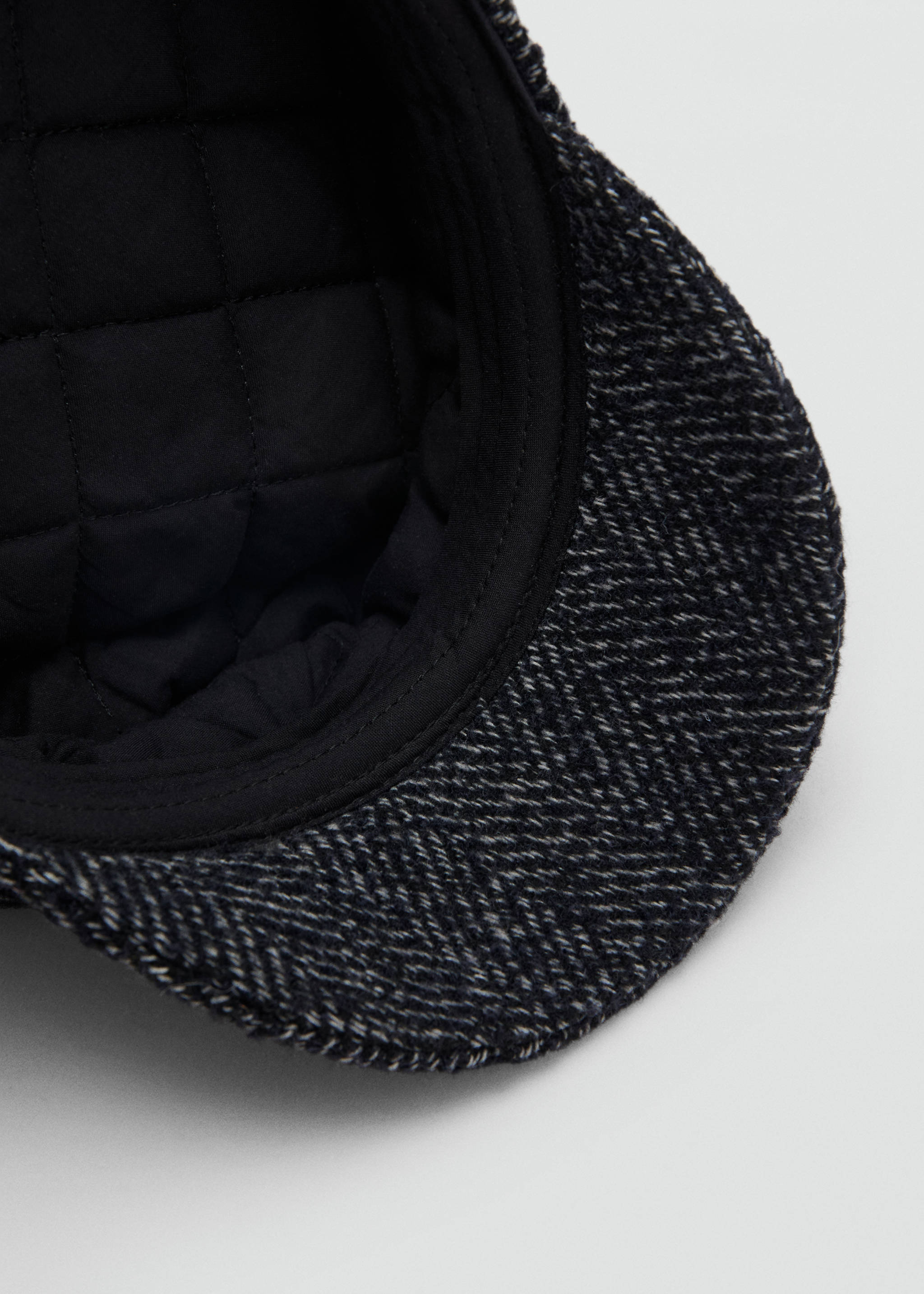 Wool-blend baker boy cap - Details of the article 2