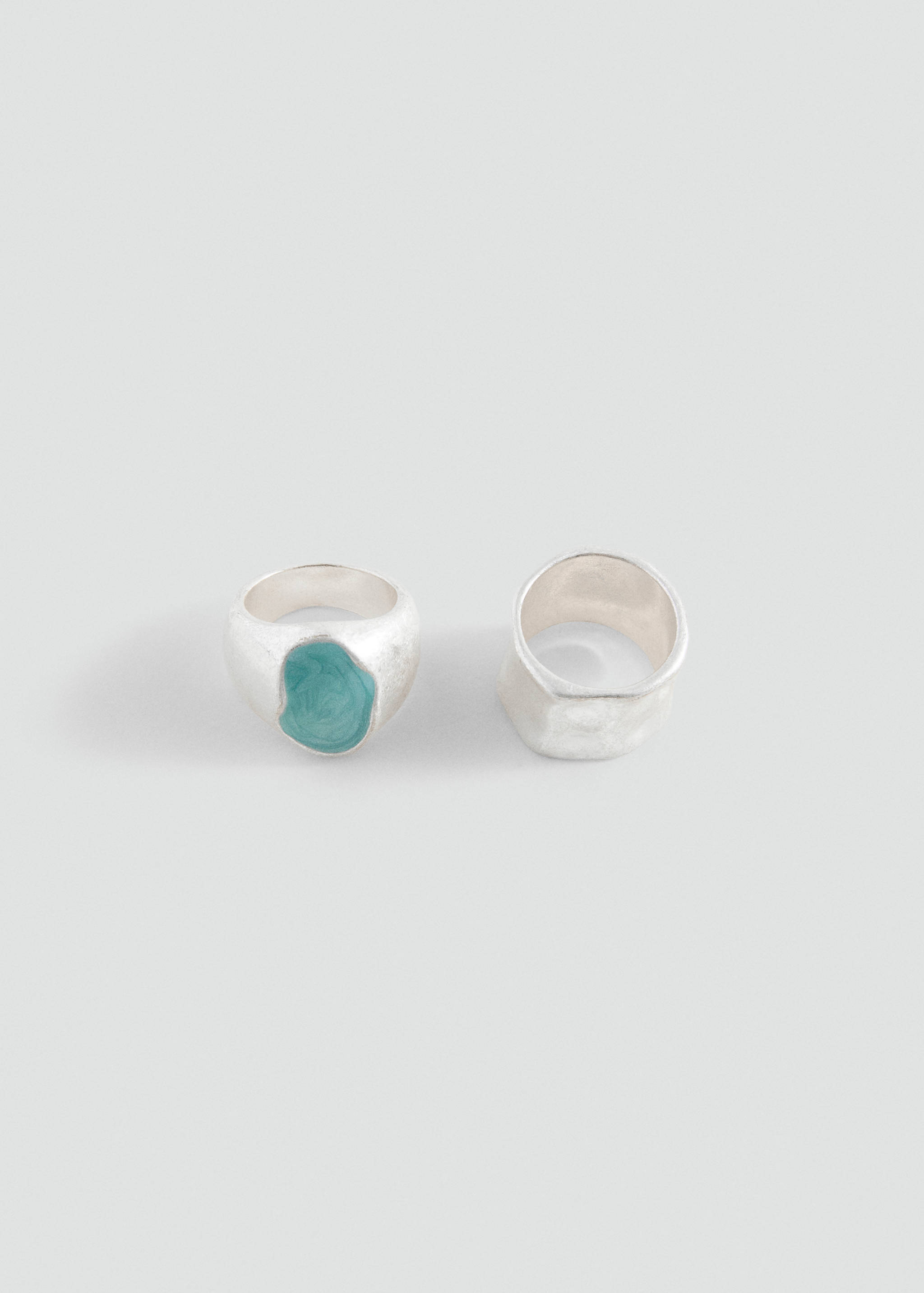 Pack 2 anillos abalorios - Artículo sin modelo