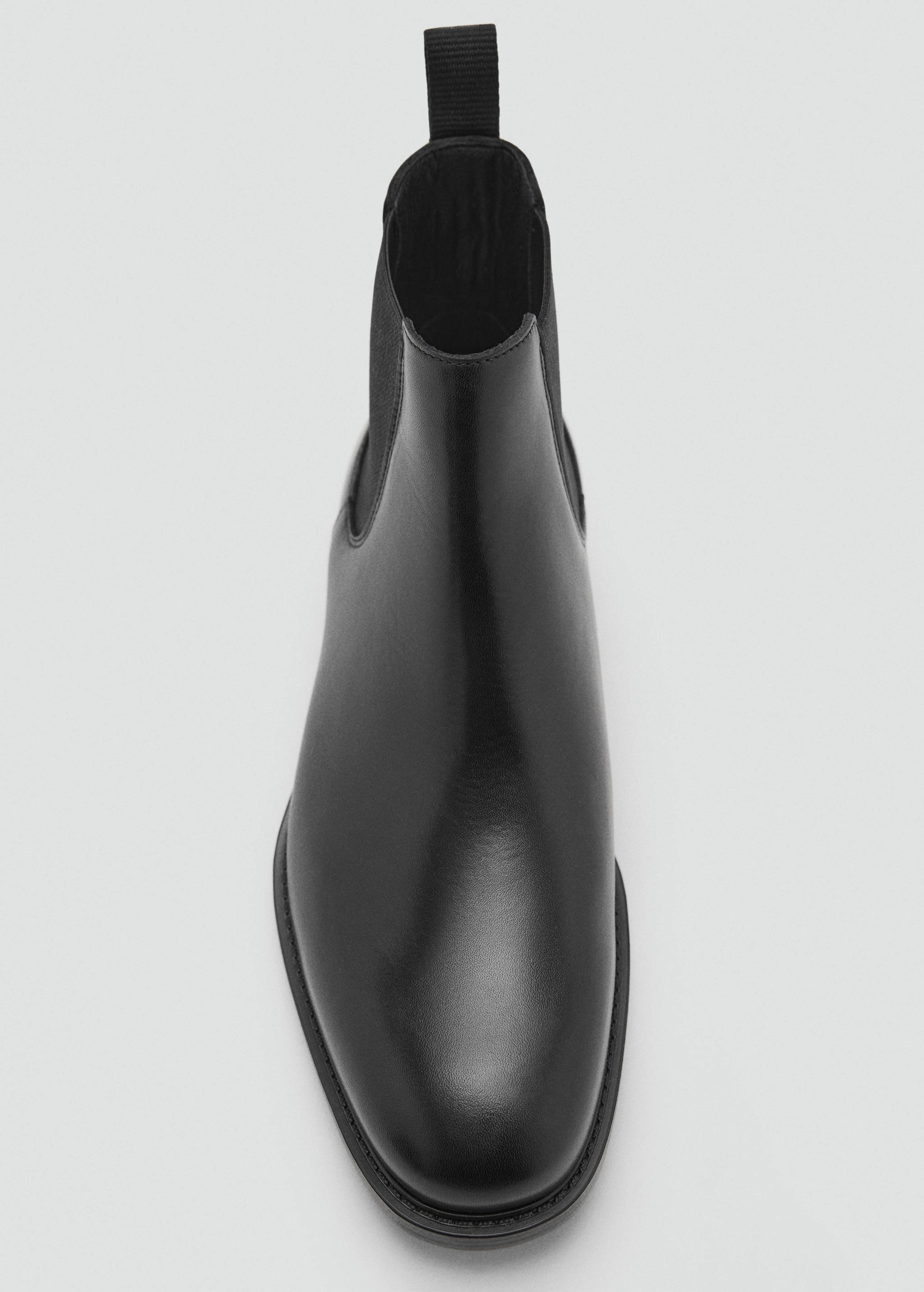 Bottines chelsea cuir effet patiné - Détail de l'article 3