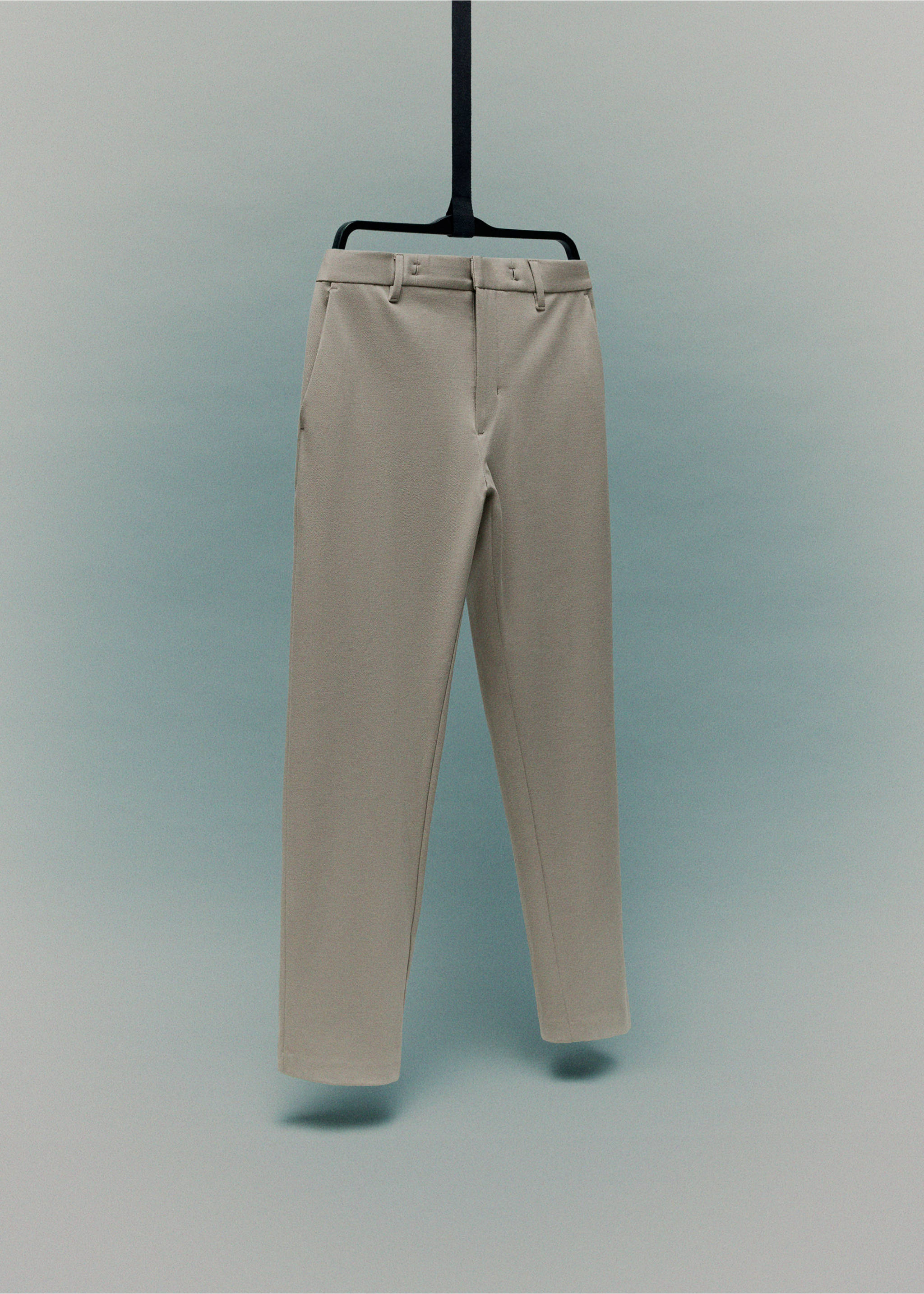 Pantalon slim-fit comfort stretch cordon - Détail de l'article 9, Gris clair/pastel. Ref: 17066326-00.