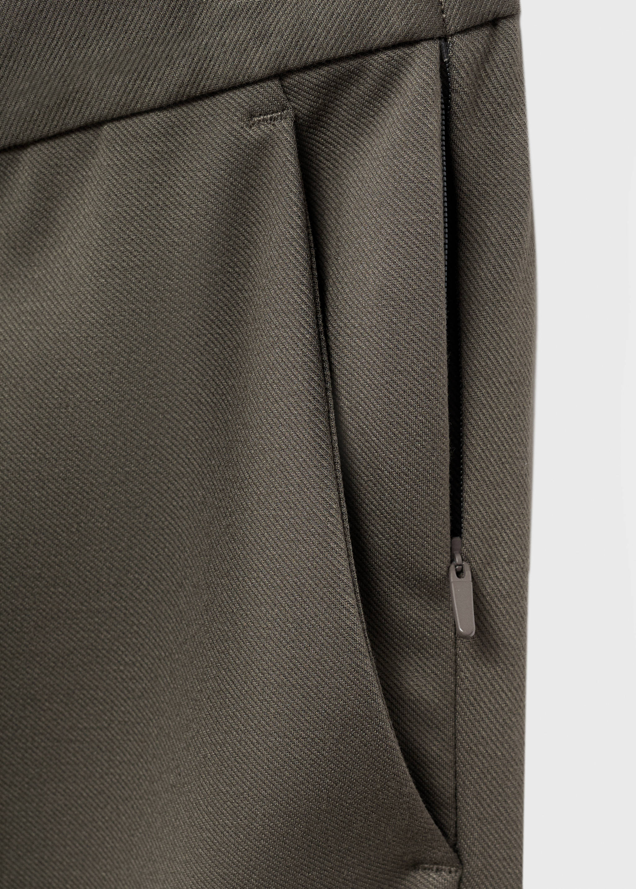 Παντελόνι slim fit comfort stretch κορδόνι - Λεπτομέρεια του προϊόντος 0