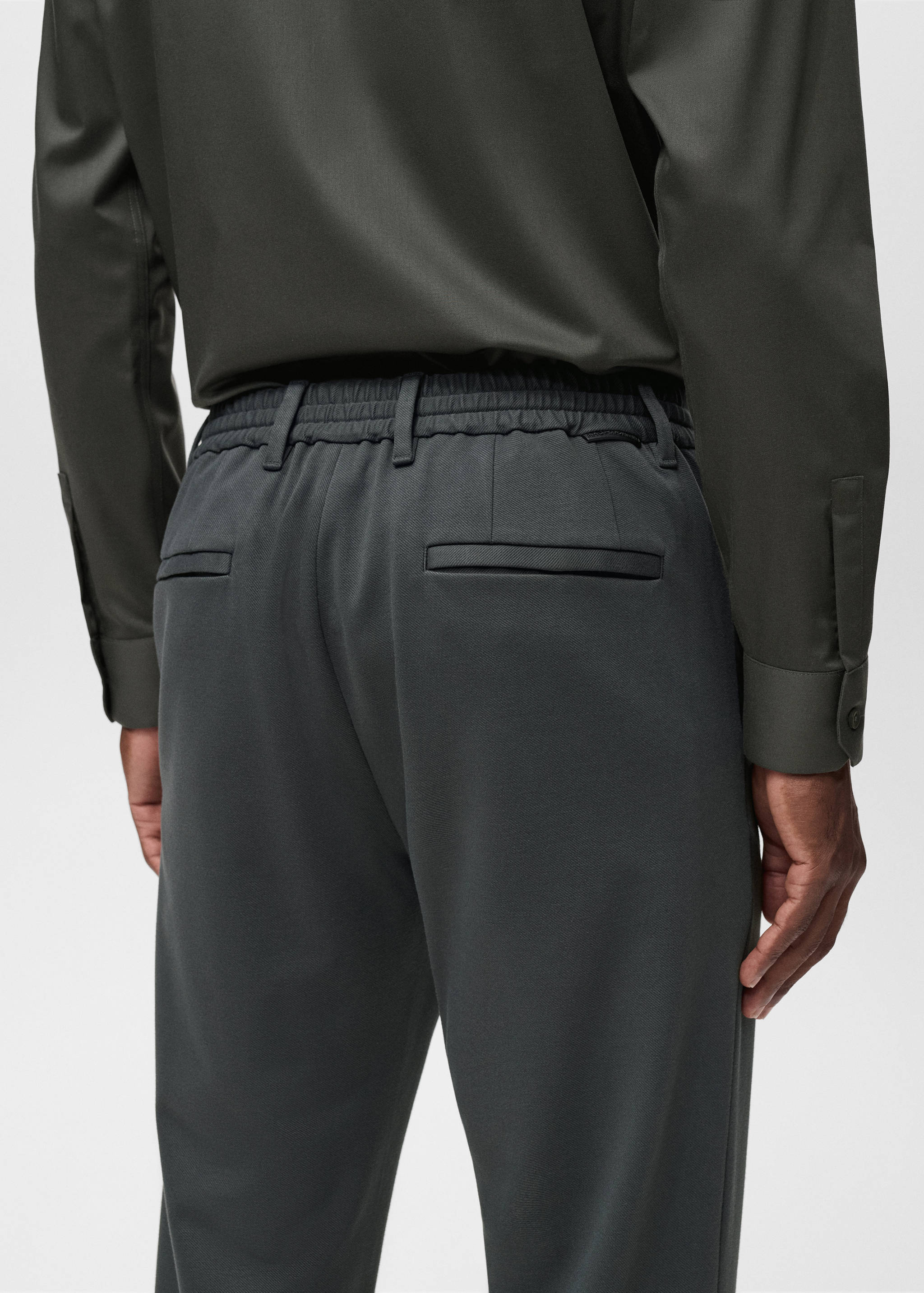 Παντελόνι slim fit comfort stretch κορδόνι - Λεπτομέρεια του προϊόντος 3