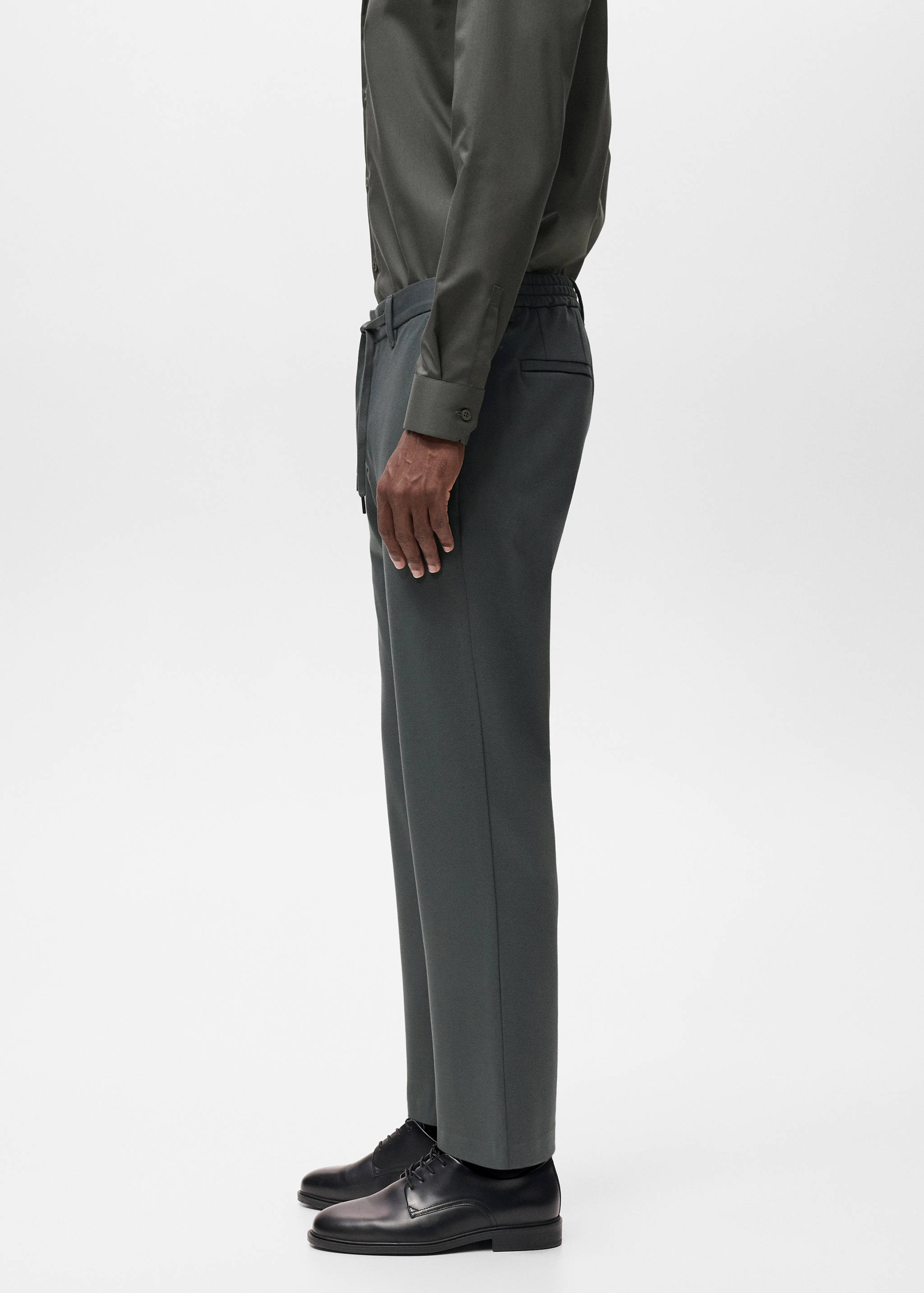 Παντελόνι slim fit comfort stretch κορδόνι - Λεπτομέρεια του προϊόντος 2
