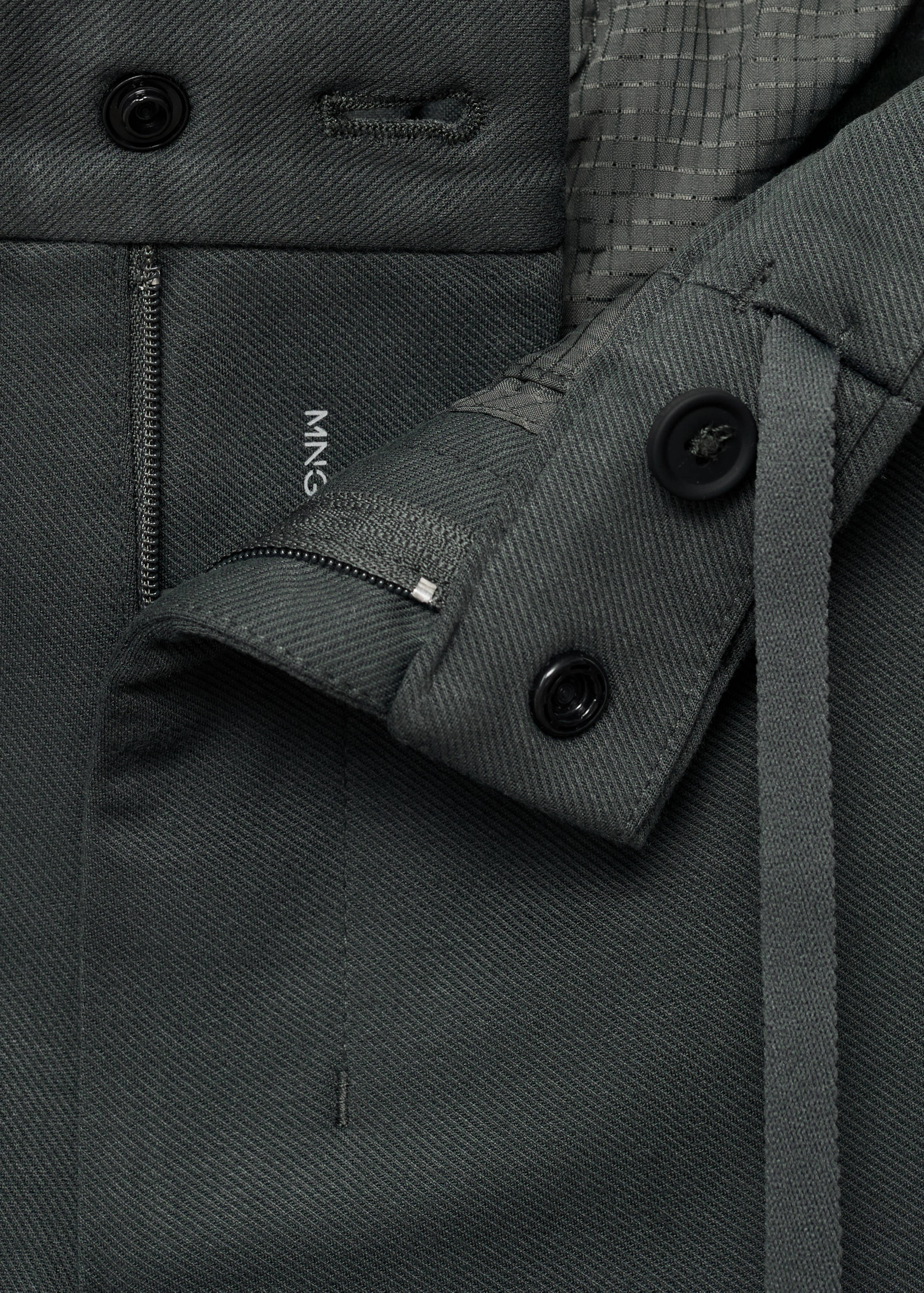 Παντελόνι slim fit comfort stretch κορδόνι - Λεπτομέρεια του προϊόντος 8
