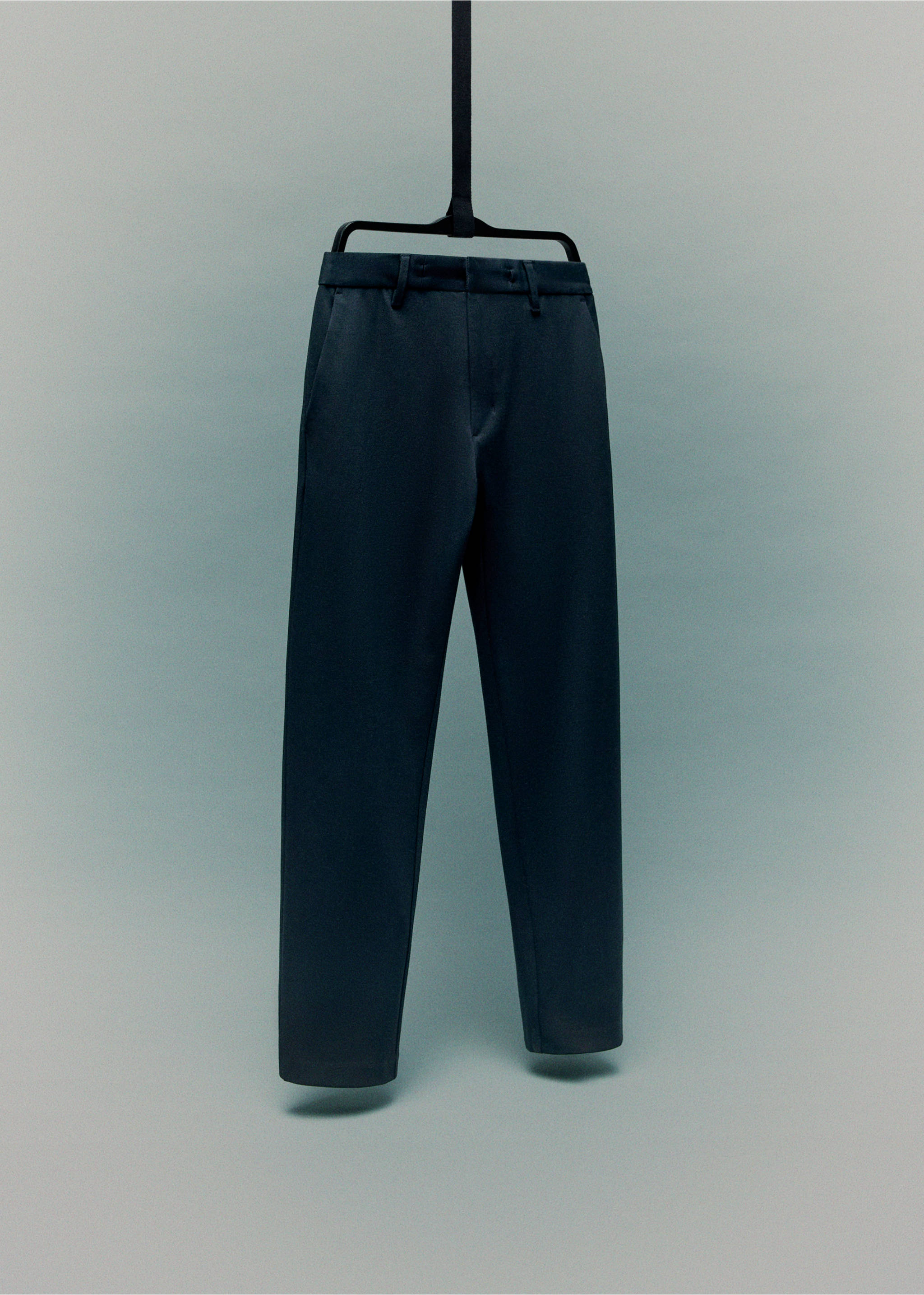 Pantalón slim fit comfort stretch cordón - Detalle del artículo 9, Azul marino. Ref: 17066326-00.