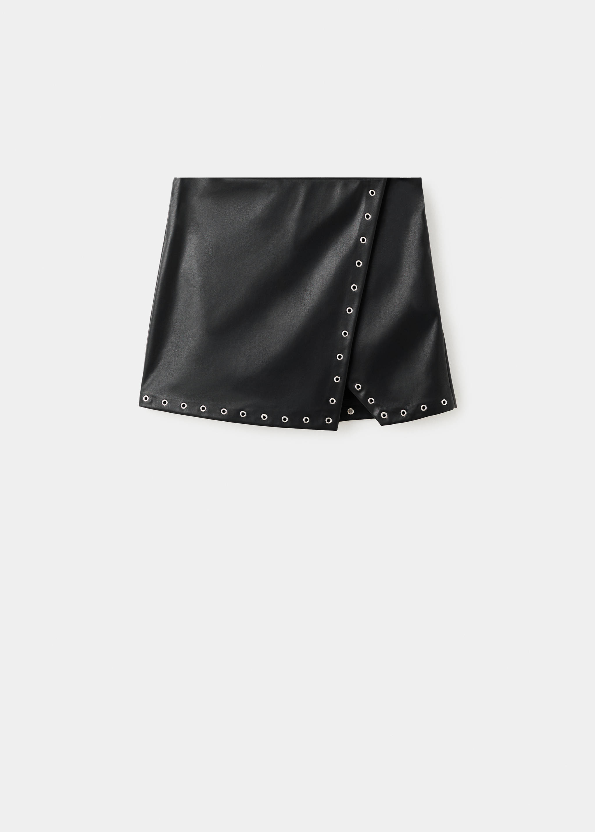 Rock-Culotte in Lederoptik mit Studs - Artikel ohne Model