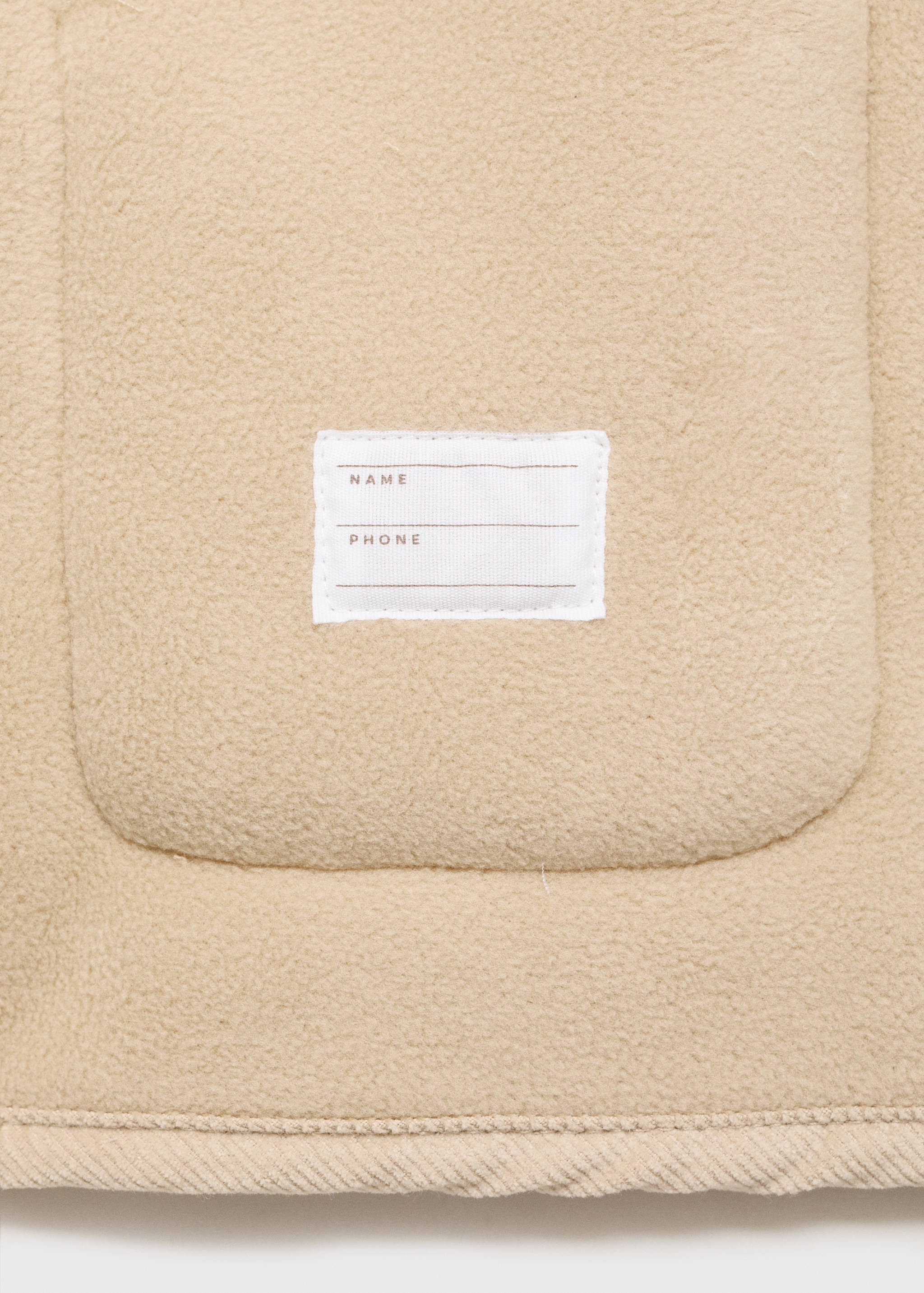 Abric borreguet caputxa - Detall de l'article 0