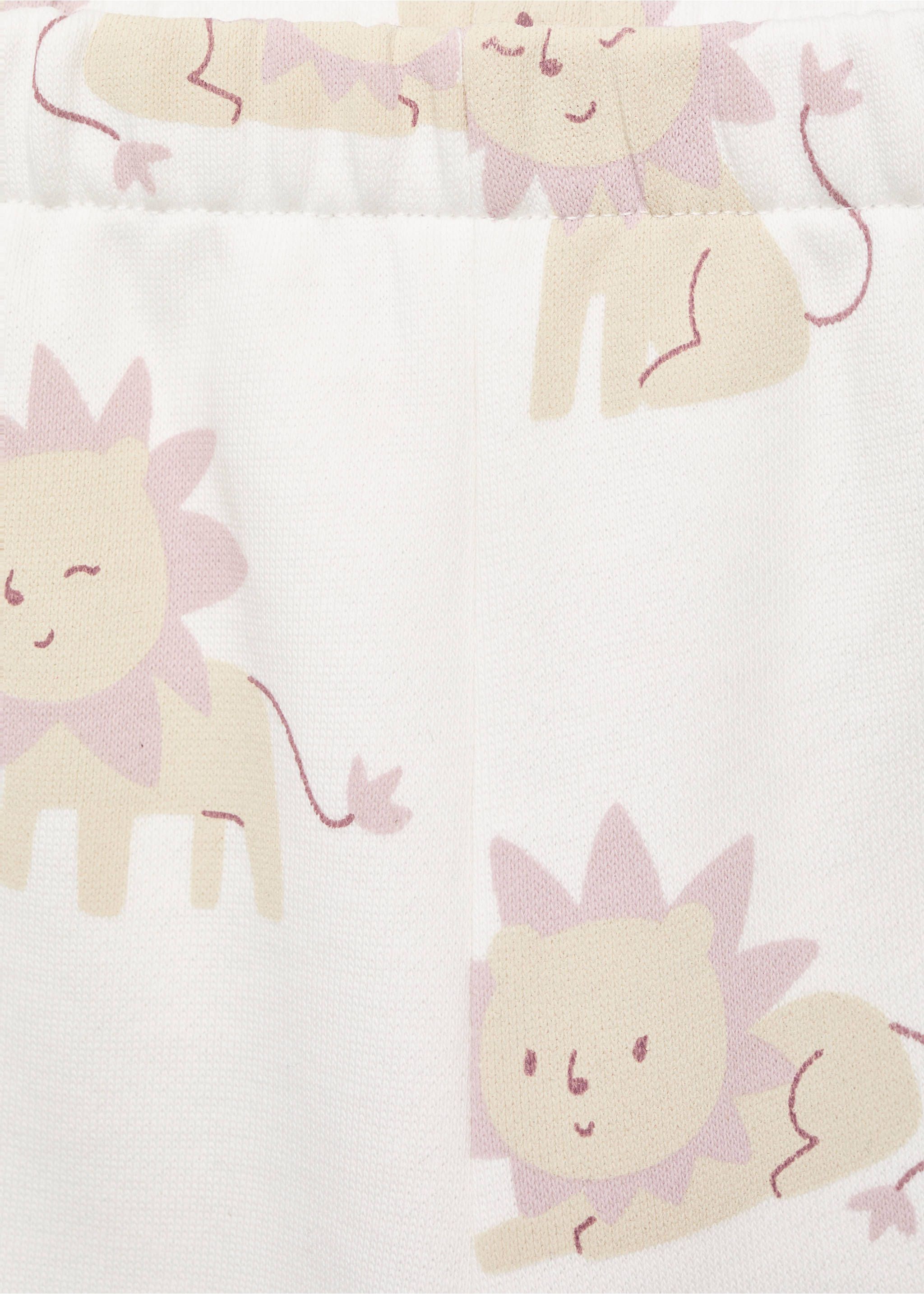 Printed cotton joggers - Details of the article 8, Off White. Ref: 17066342-00.