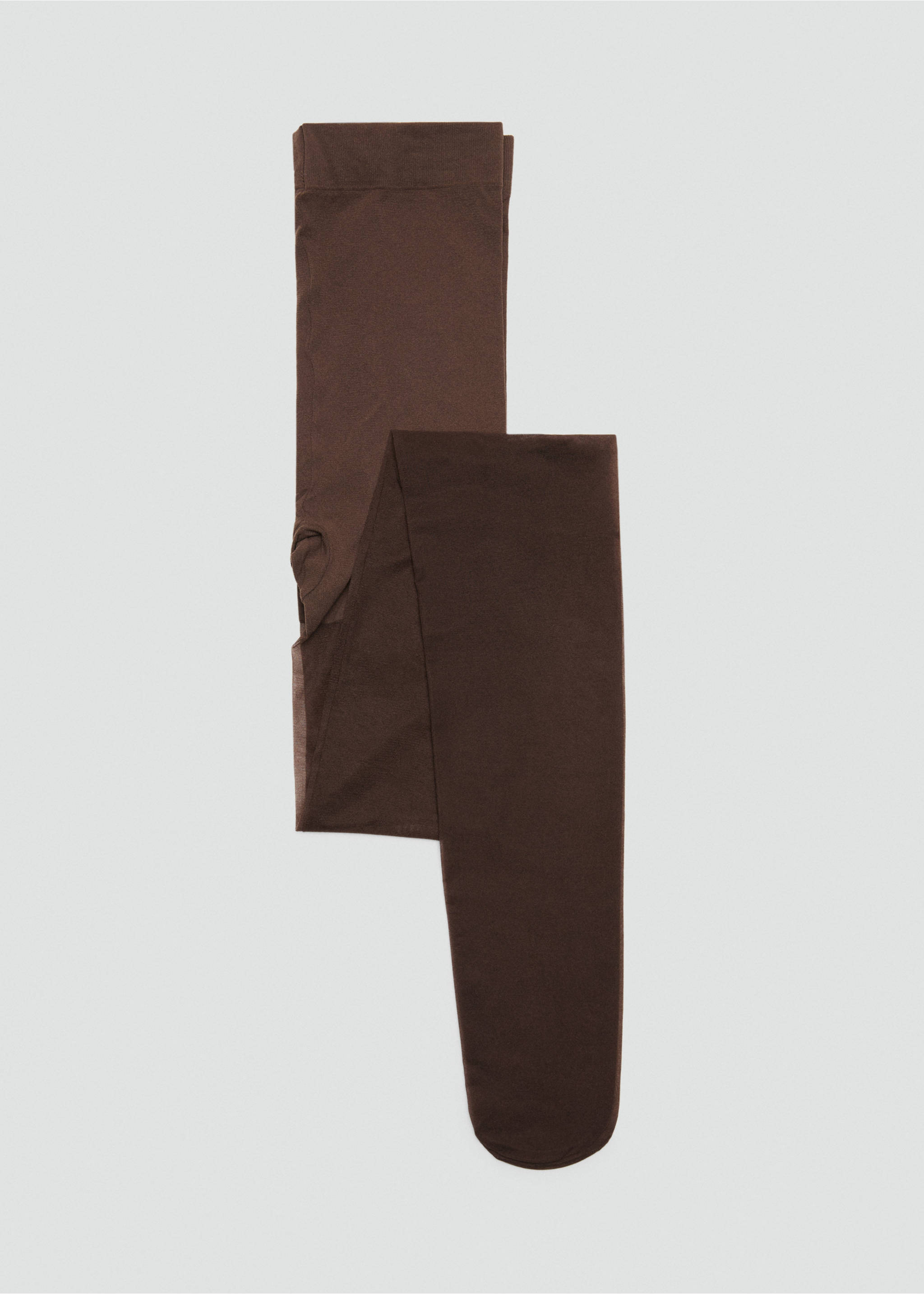 Thin veiled tights - Article without model, Chocolate. Ref: 17066352-00.