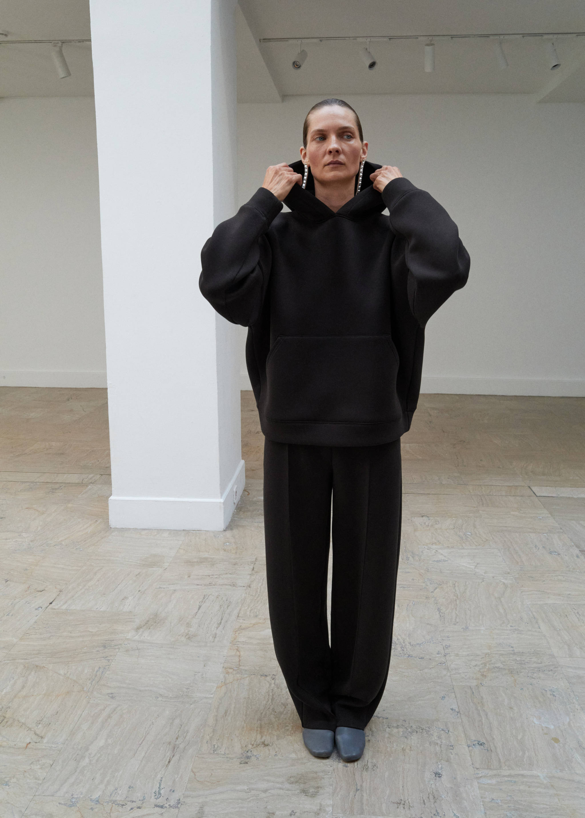 Veste fausse fourrure revers - Détail de l'article 1