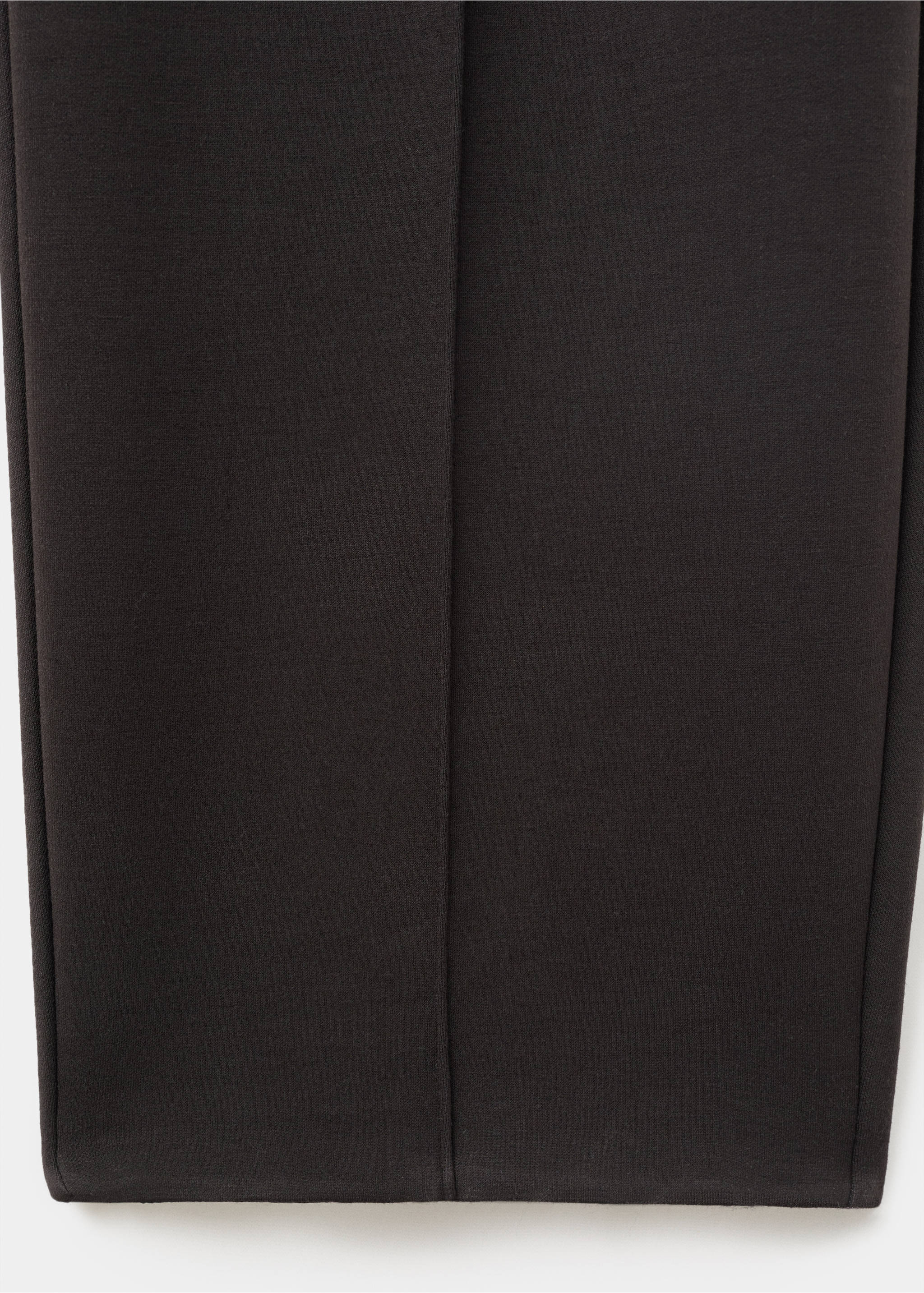 Jogger trousers with seam detail - Details of the article 0, Brown. Ref: 17066358-00.