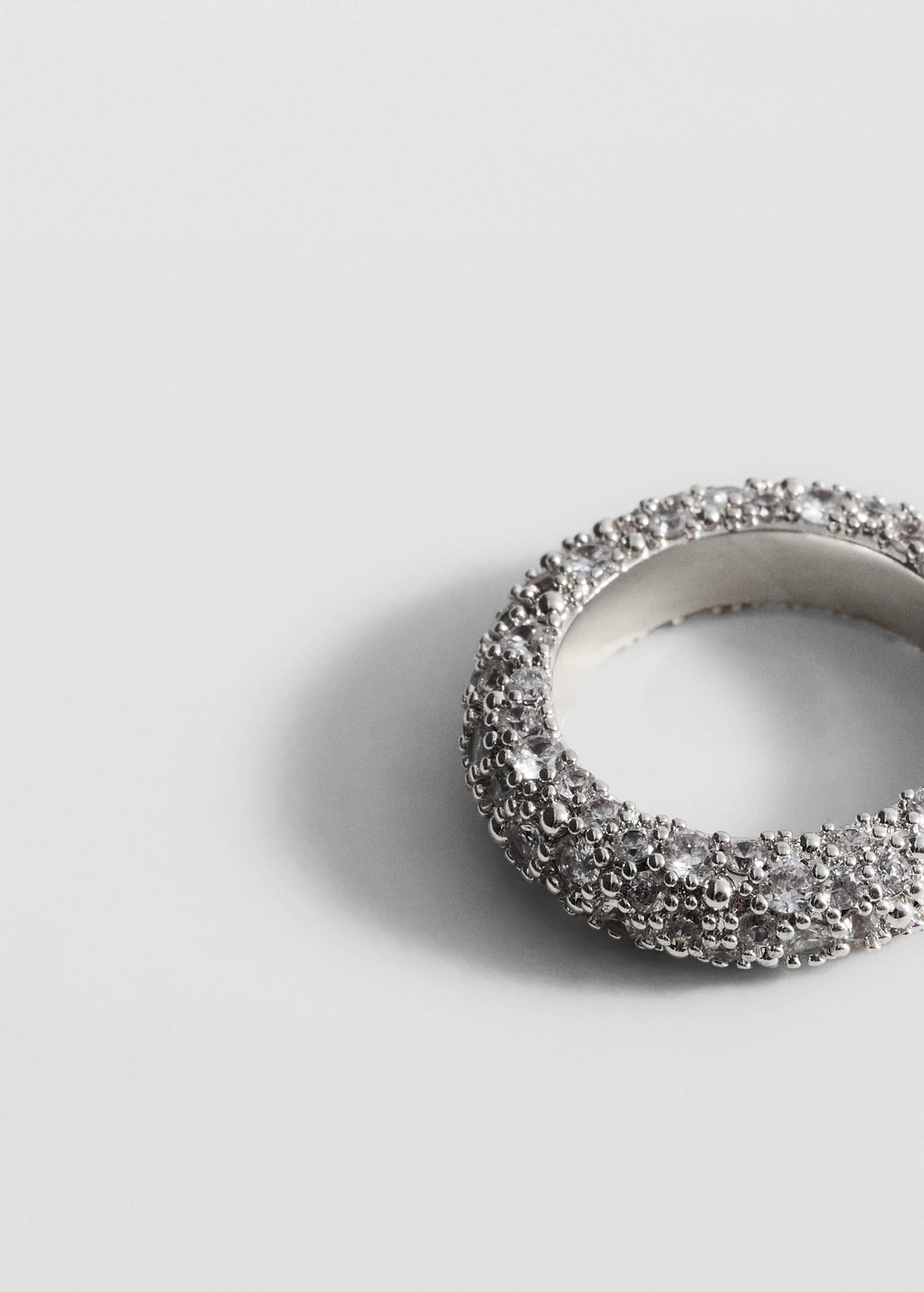 Mixed crystal ring - Medium plane