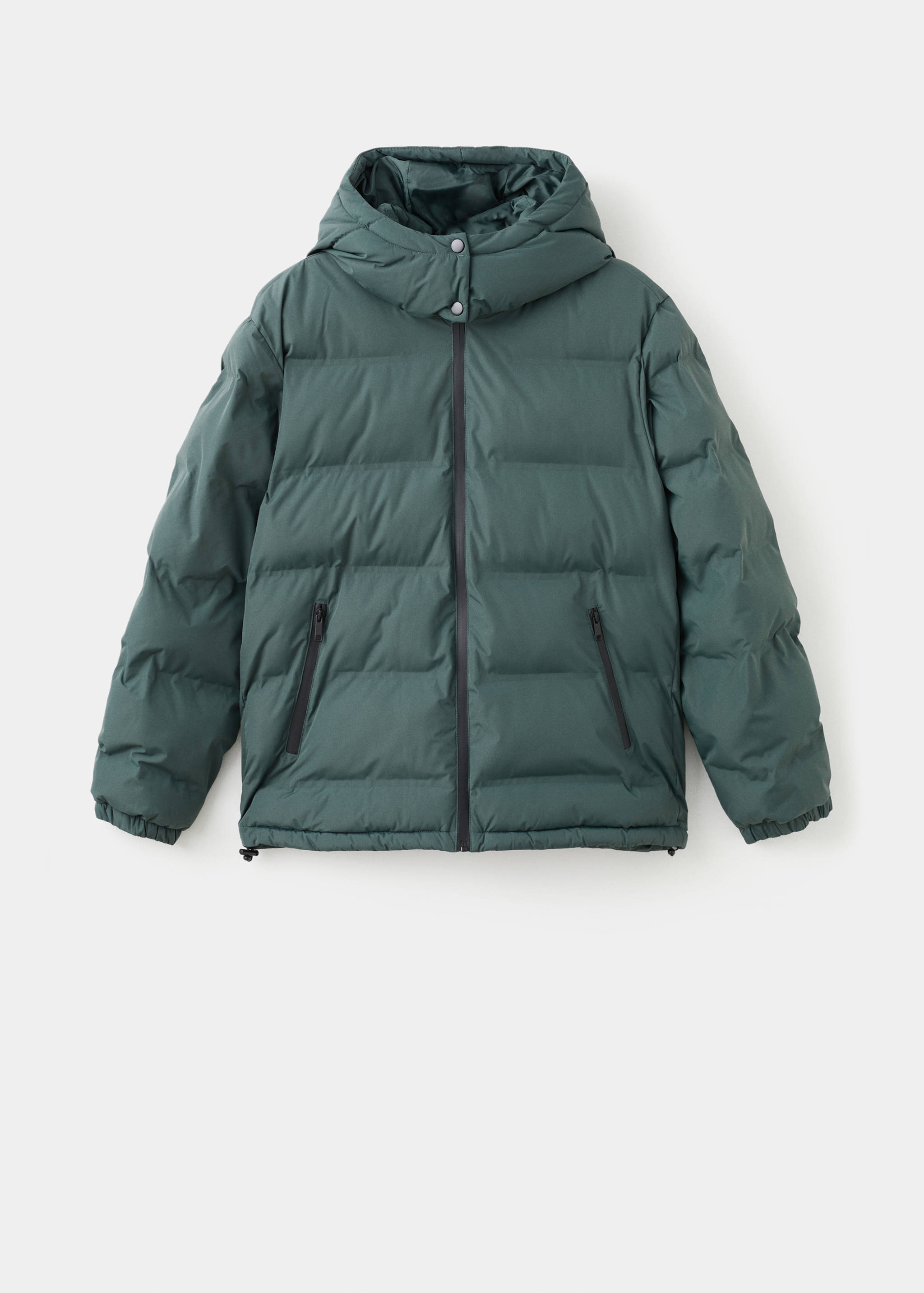 Hood puffer coat - Article without model