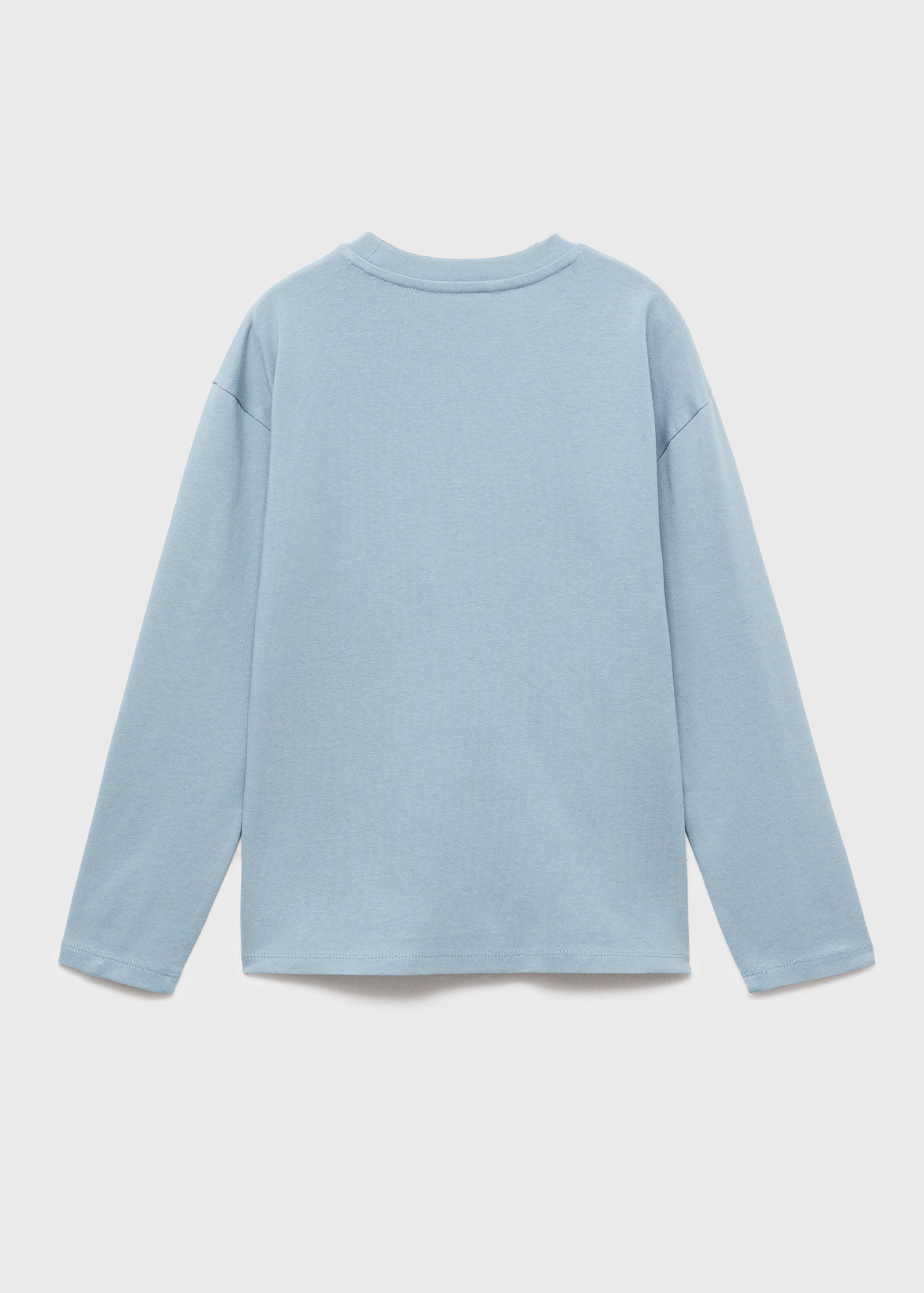 T-shirt manches longues imprimé - Verso de l’article