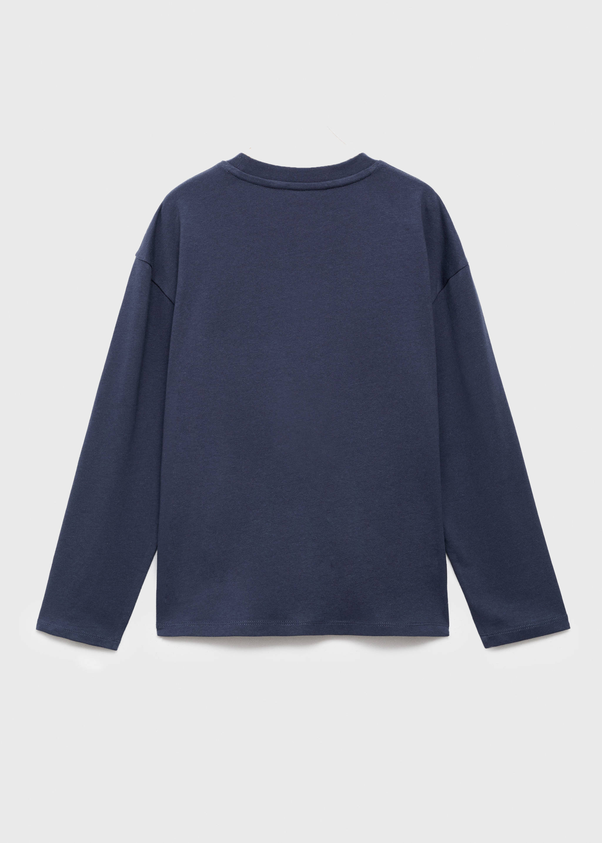 T-shirt manches longues imprimé - Verso de l’article
