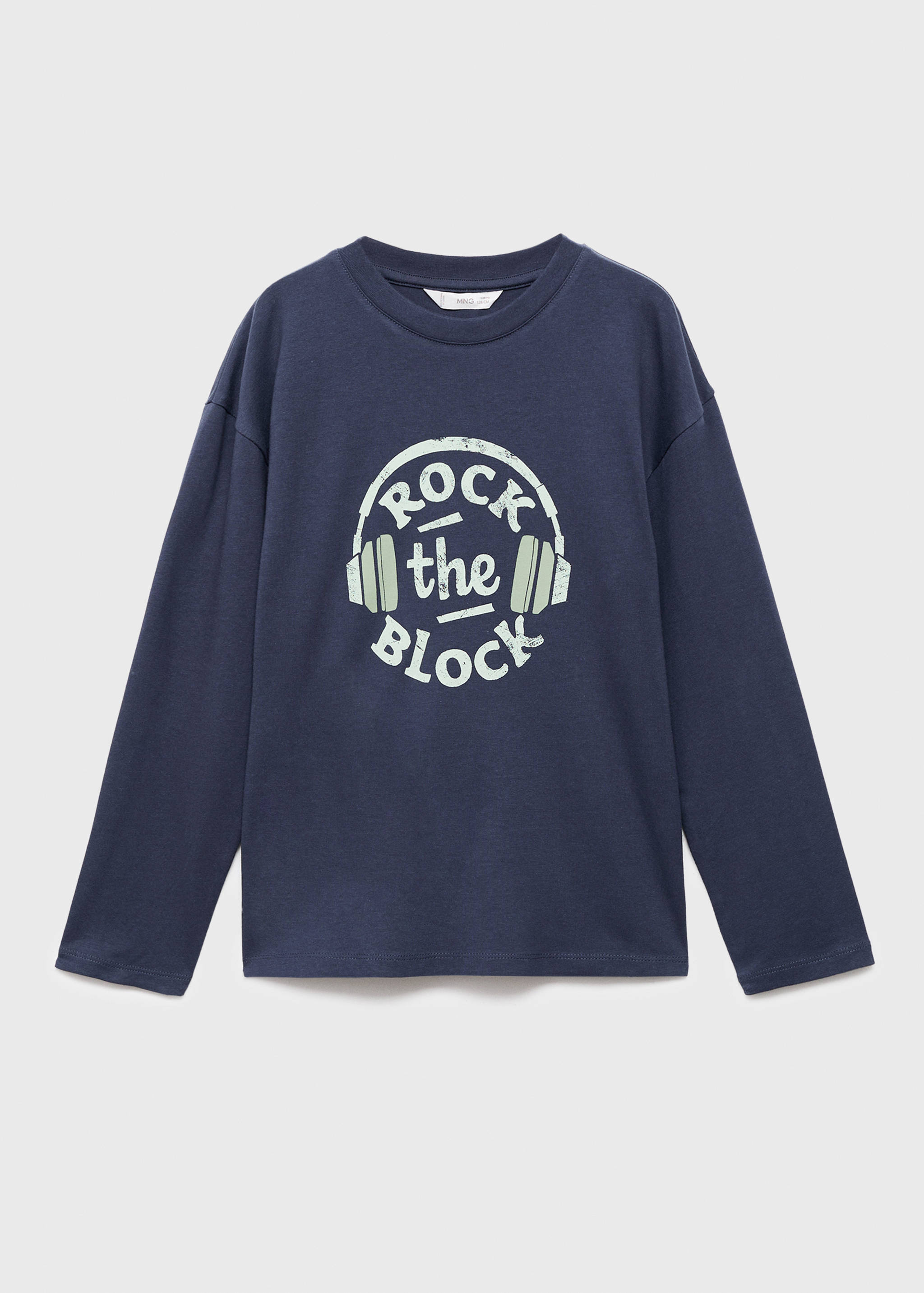 T-shirt manches longues imprimé - Article sans modèle