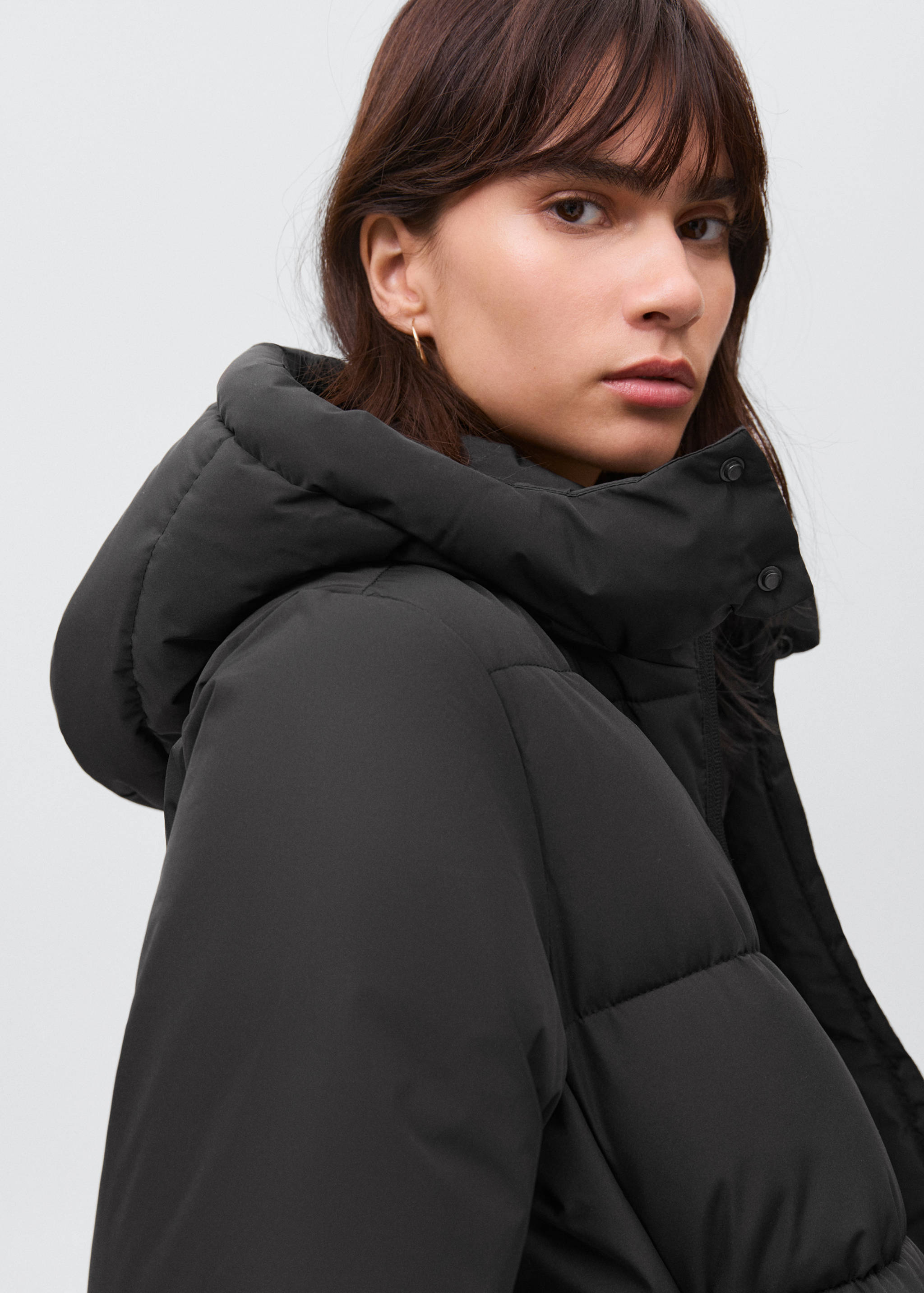 Gepolsterter Anorak mit Kapuze - Detail des Artikels 1