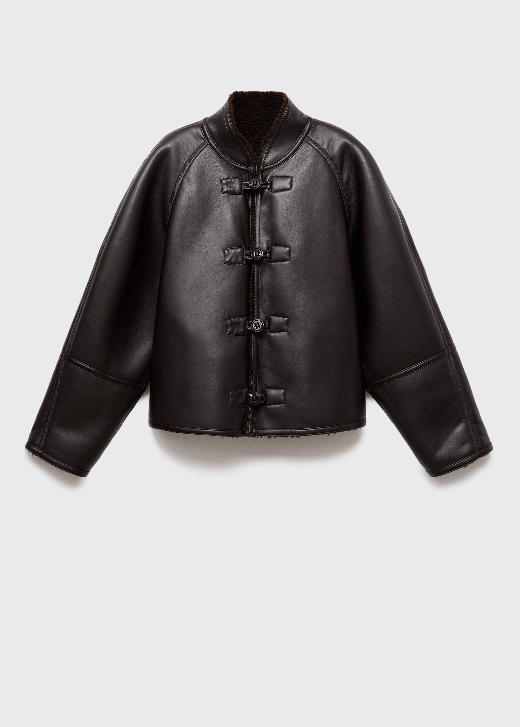 Reversible shearling jacket - Details of the article 8