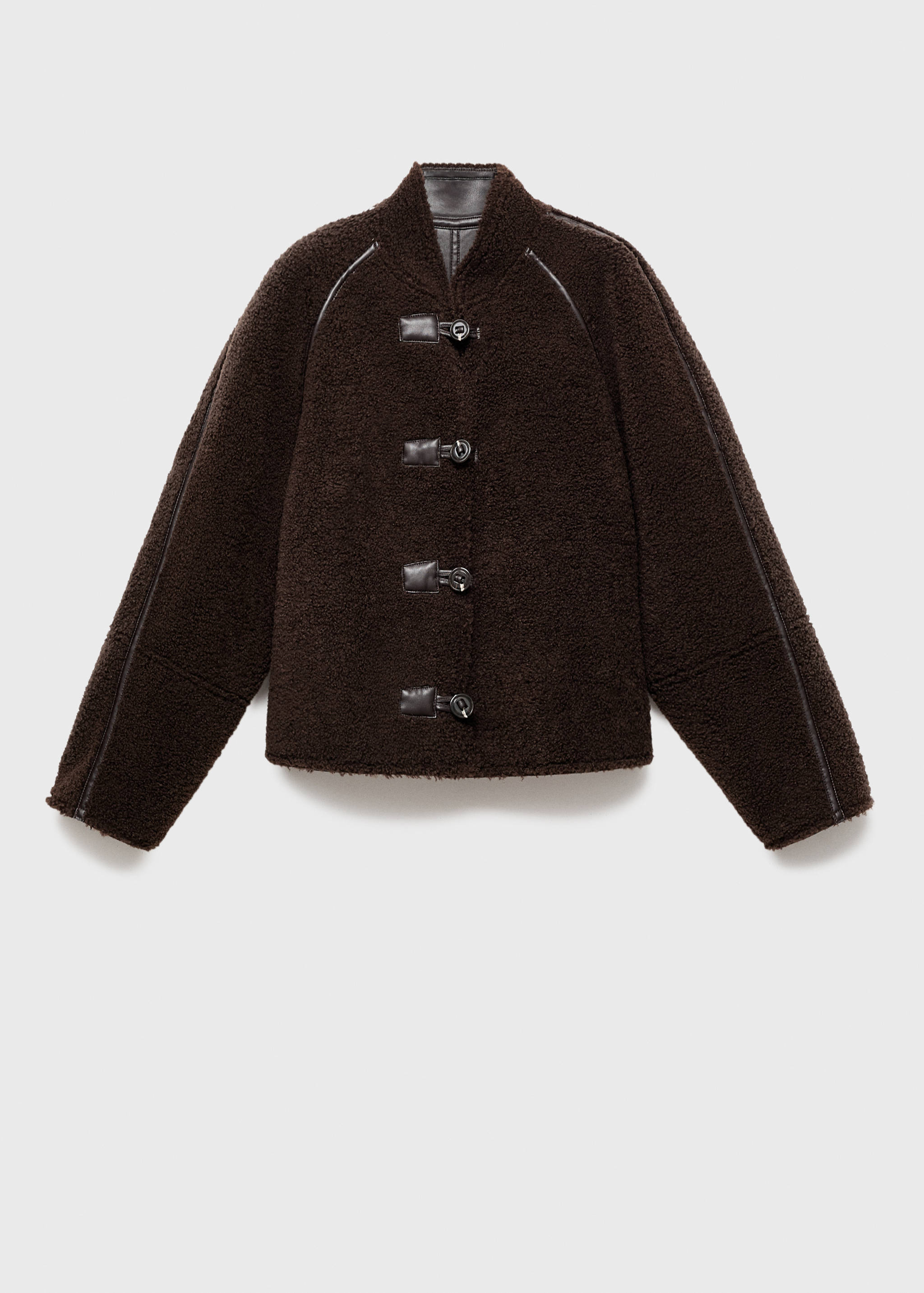 Reversible shearling jacket - Article without model