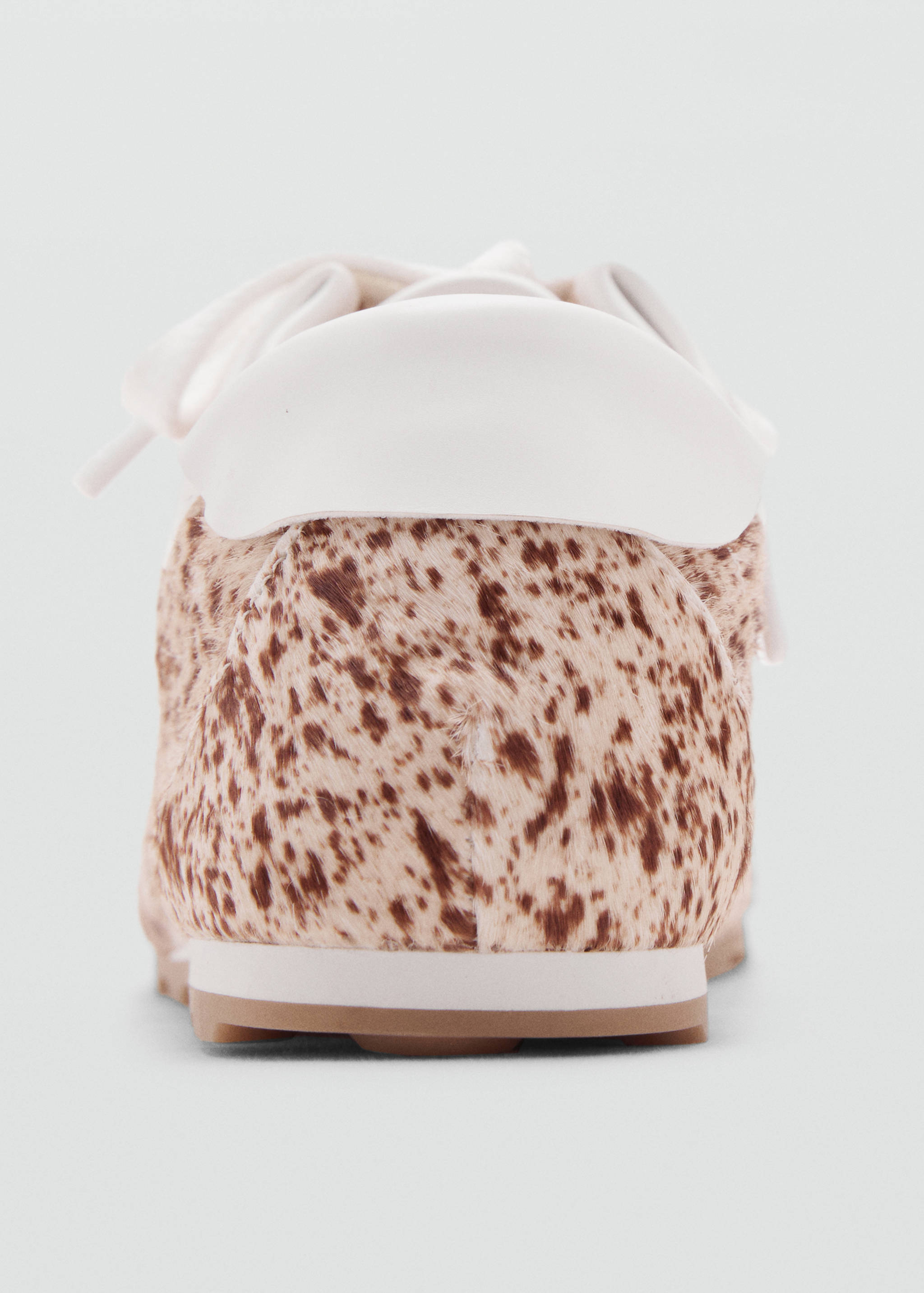 Leder-Sneaker mit Pelz - Detail des Artikels 1