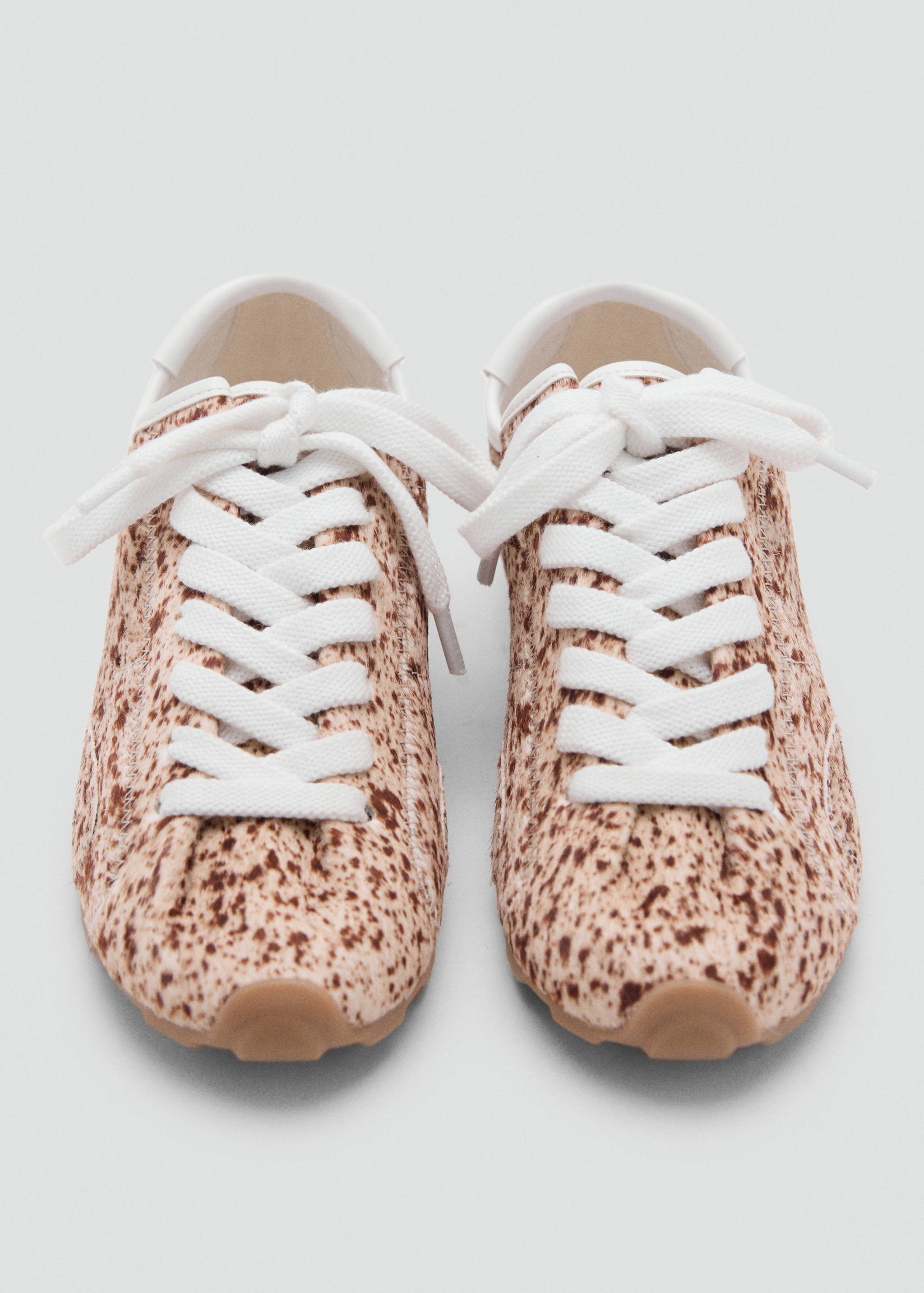 Leder-Sneaker mit Pelz - Detail des Artikels 2