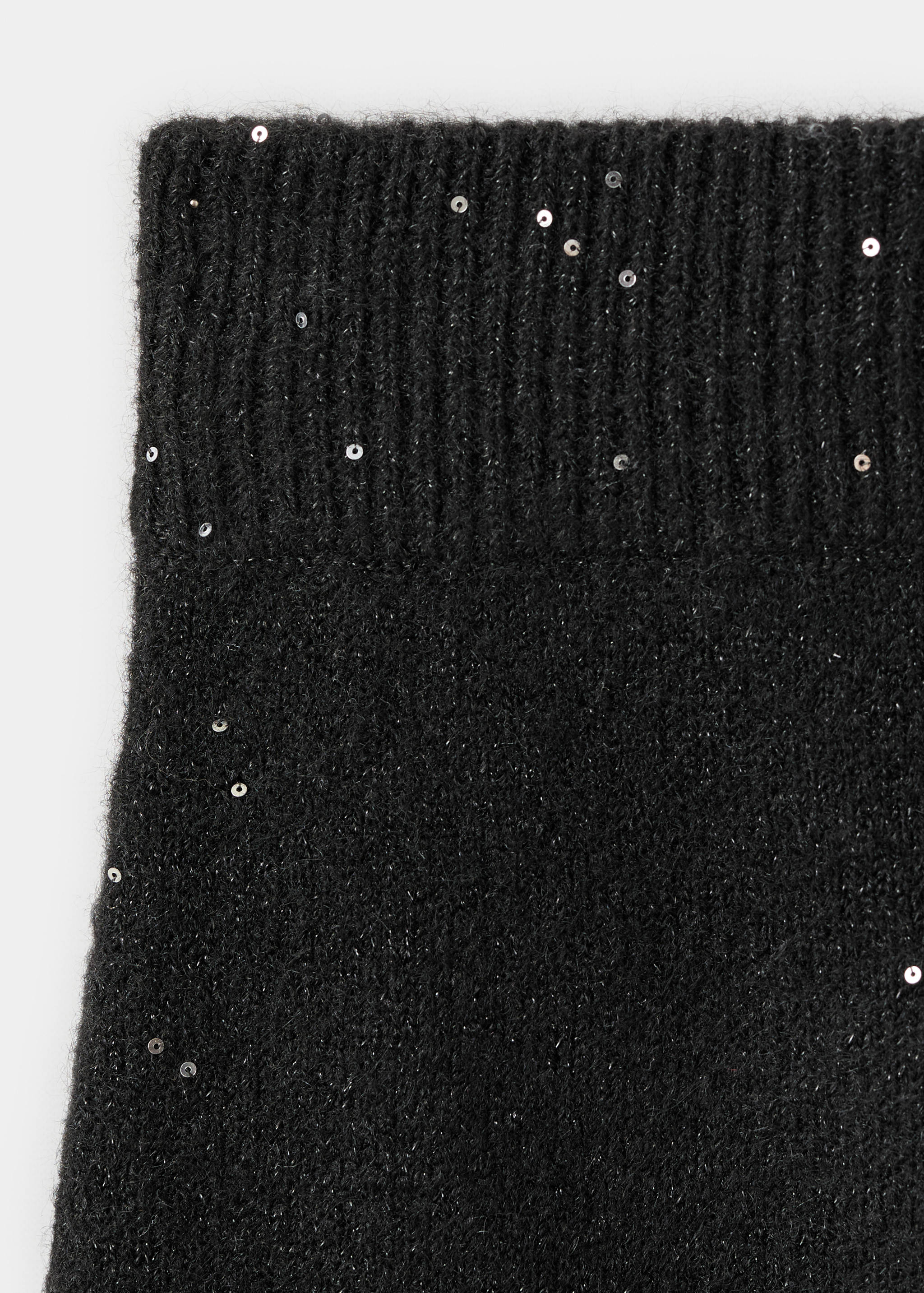Strickrock mit Pailletten-Detail - Detail des Artikels 8
