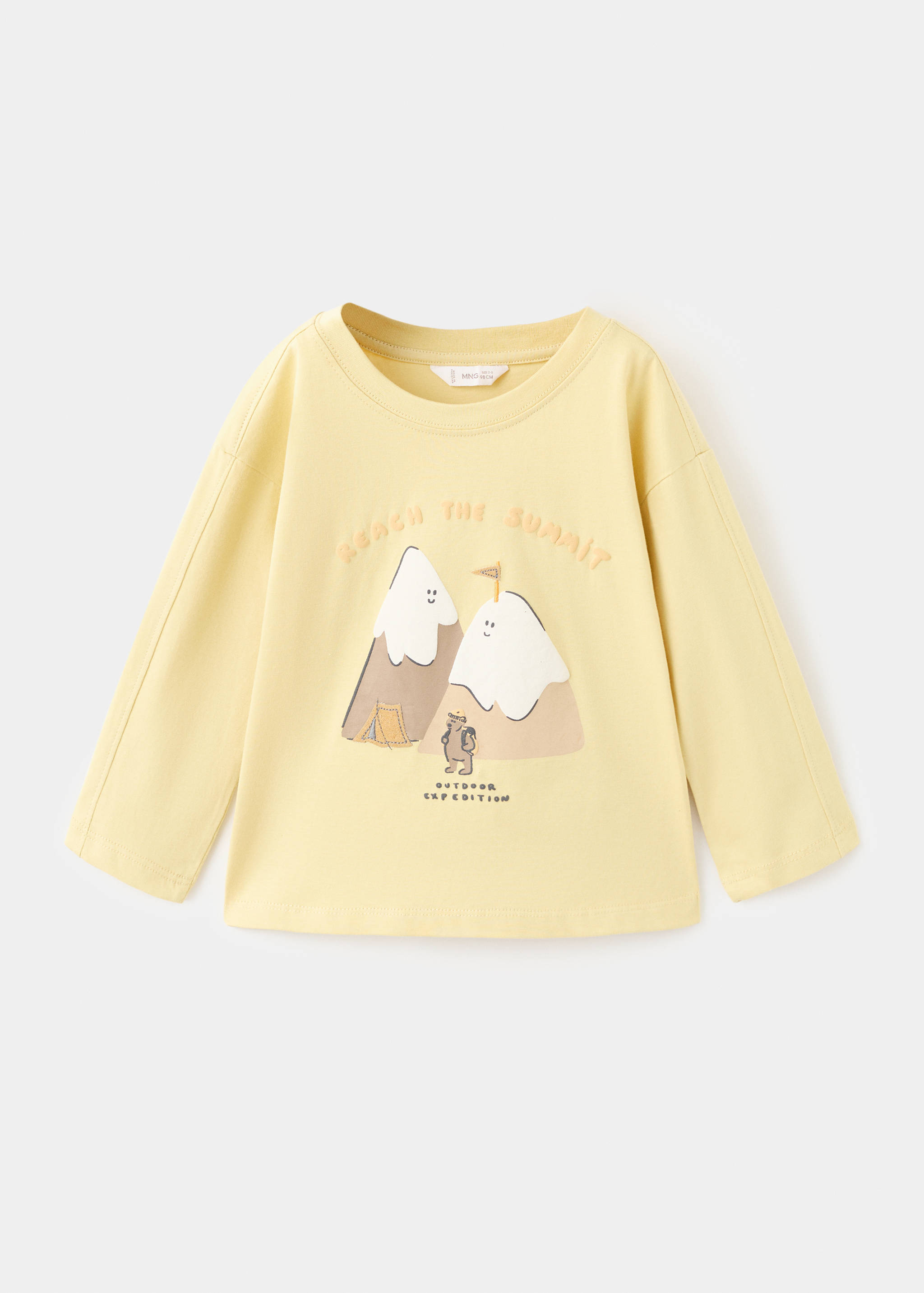 Printed long sleeve t-shirt - Article without model