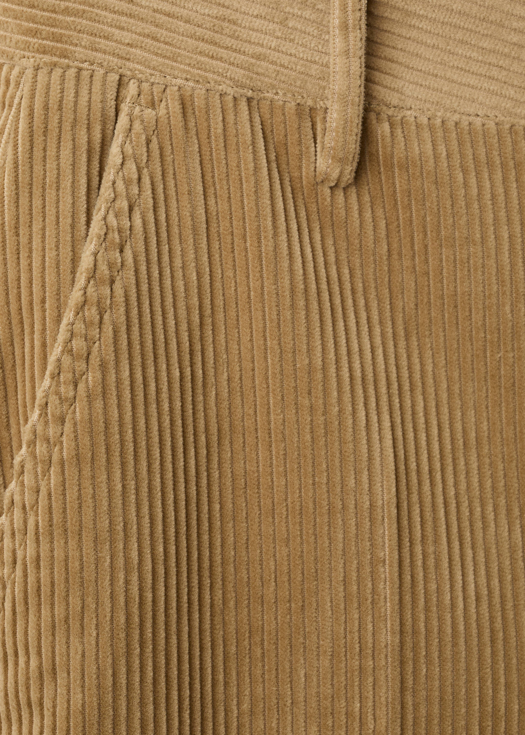 Wideleg corduroy broek - Detail van het artikel 0