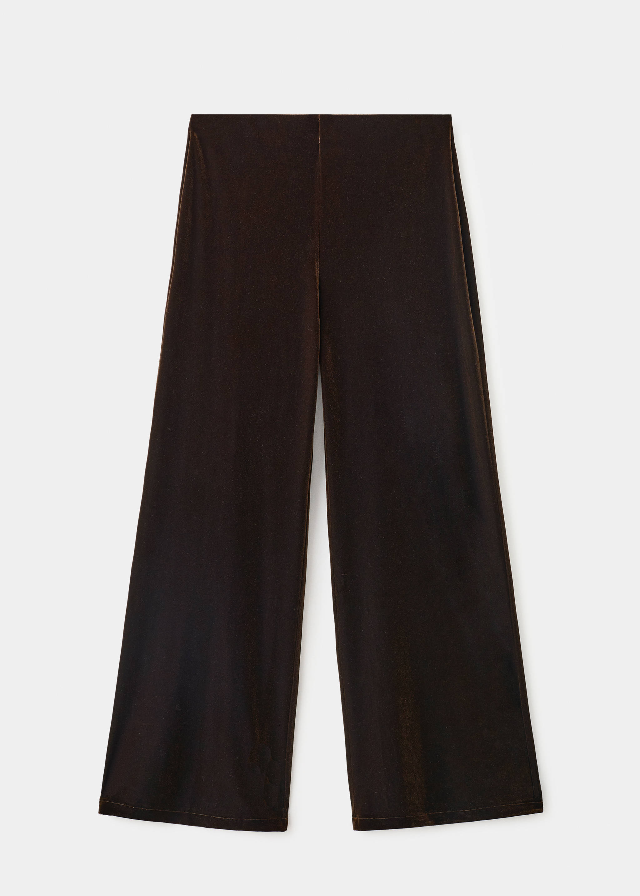 Pantalón wide leg terciopelo - Artículo sin modelo