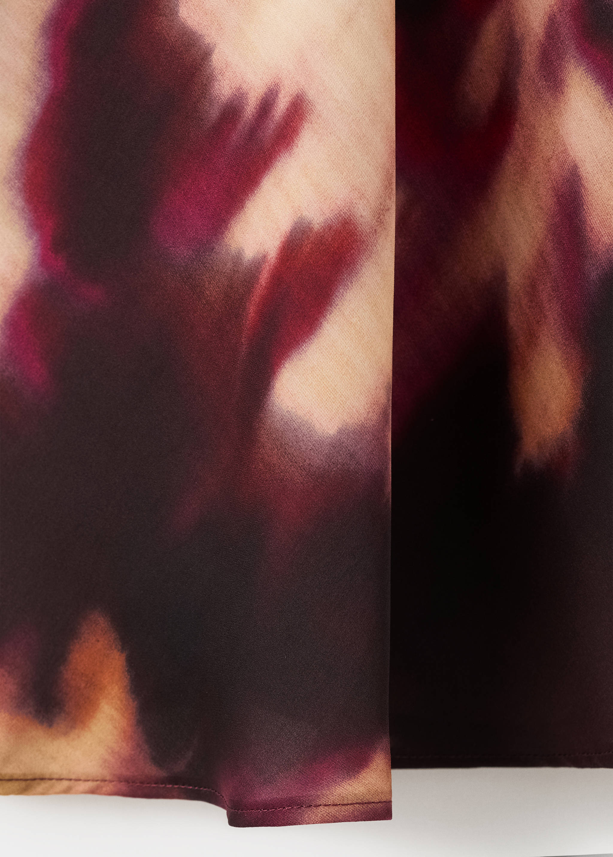 Tie-dye turtleneck blouse - Details of the article 0