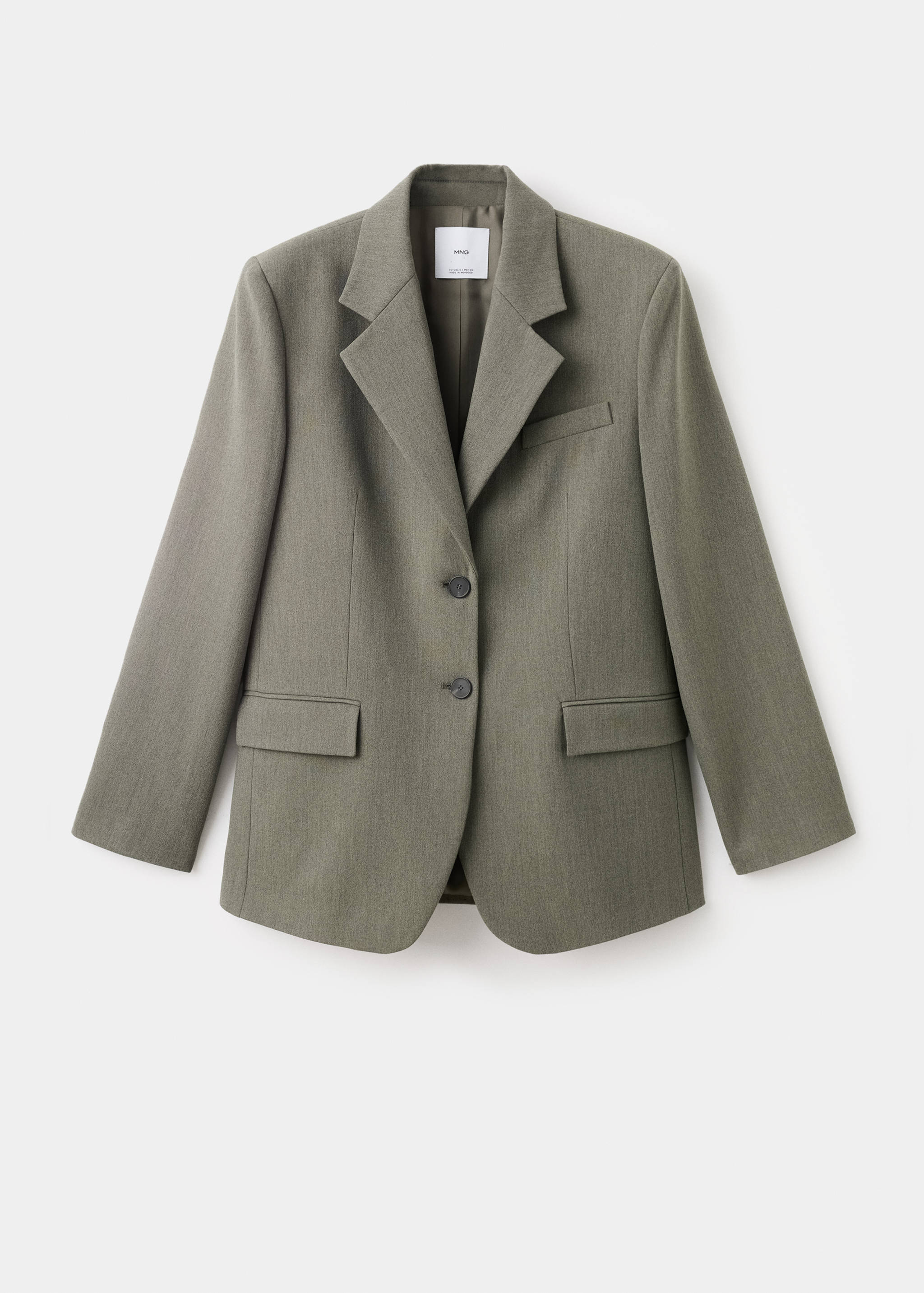 Suit blazer with flap pockets - Article without model