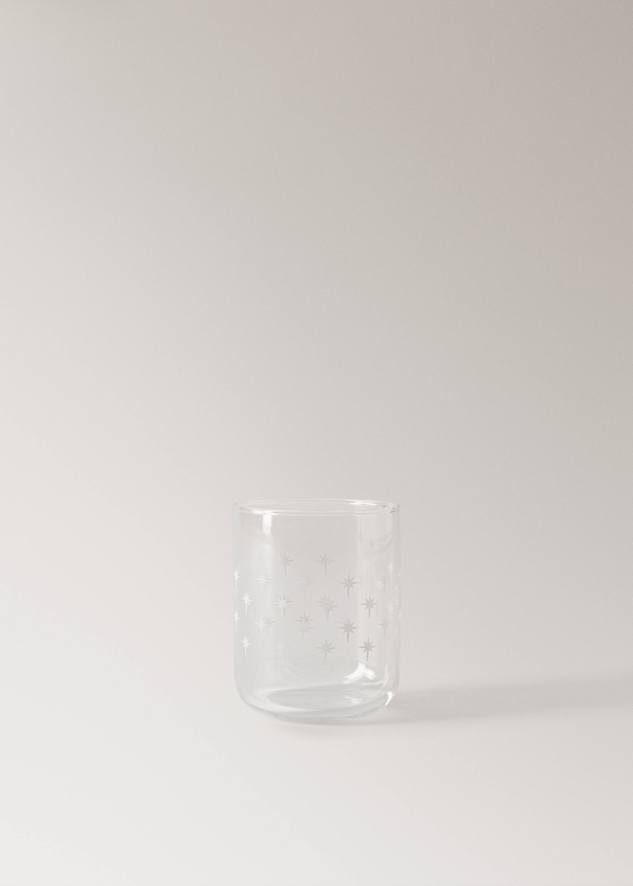 Transparentes Glasvase - Artikel ohne Model