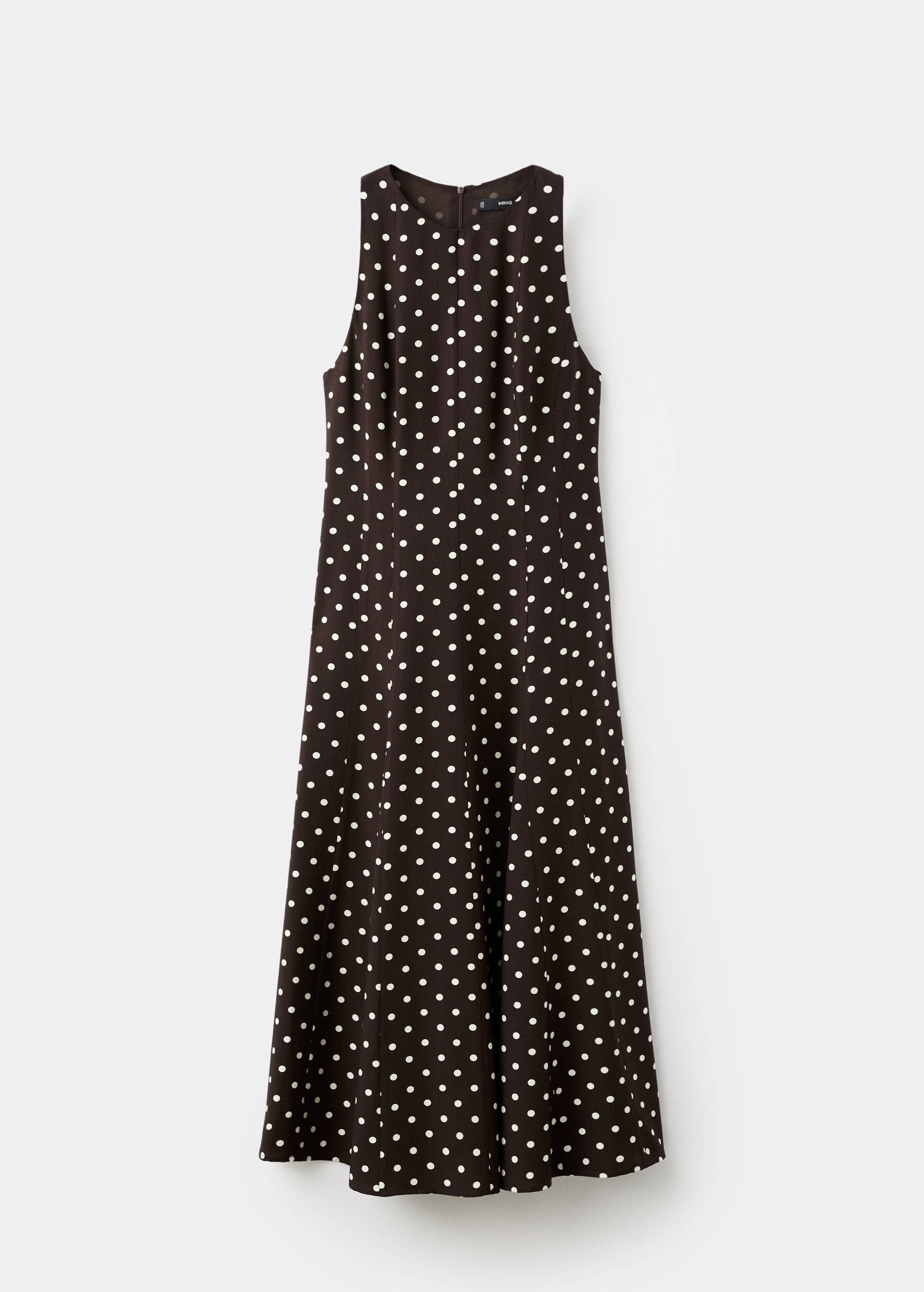 A-line polka-dot dress - Women | MANGO OUTLET USA
