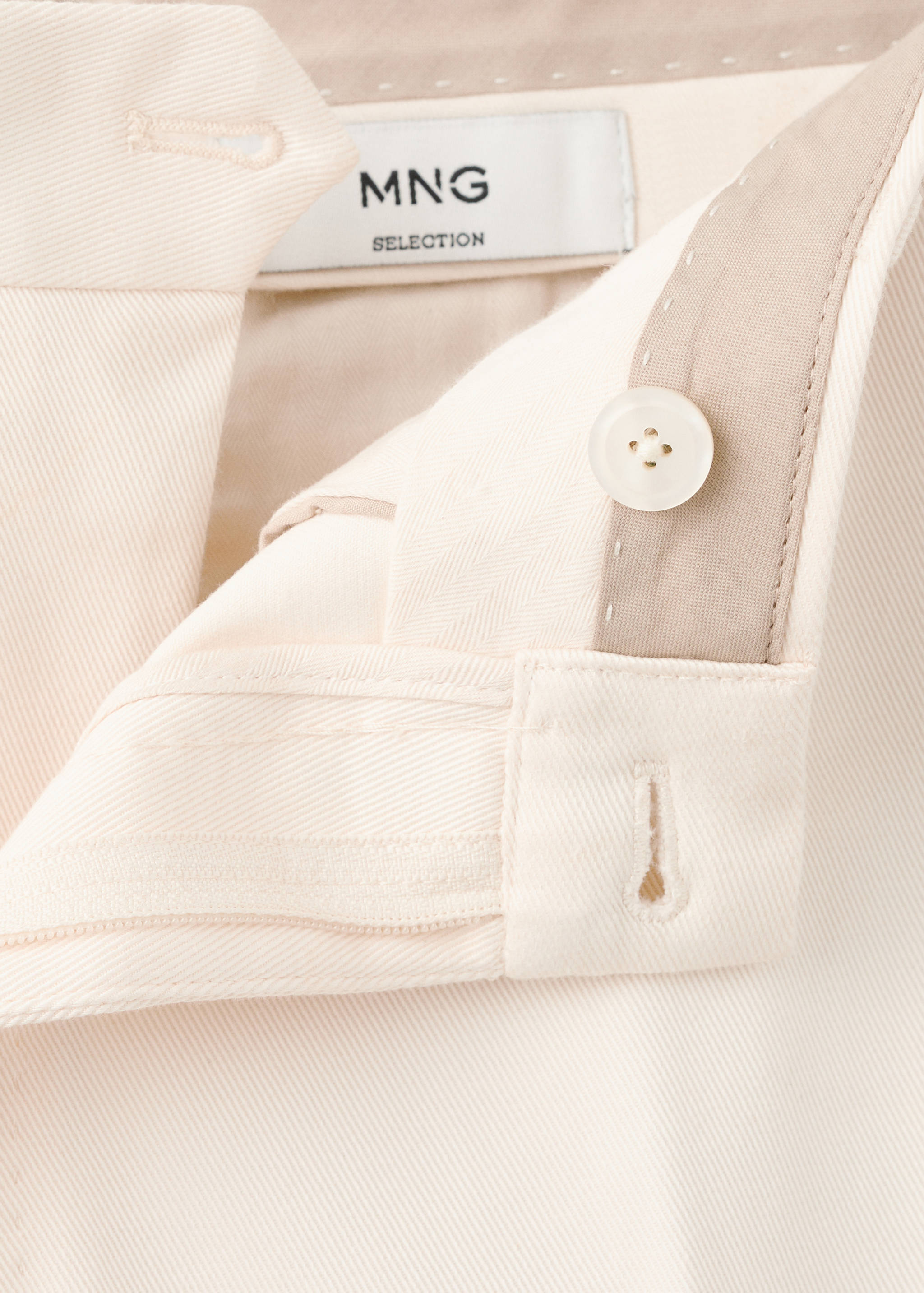 Regular-fit cotton trousers - Details of the article 8