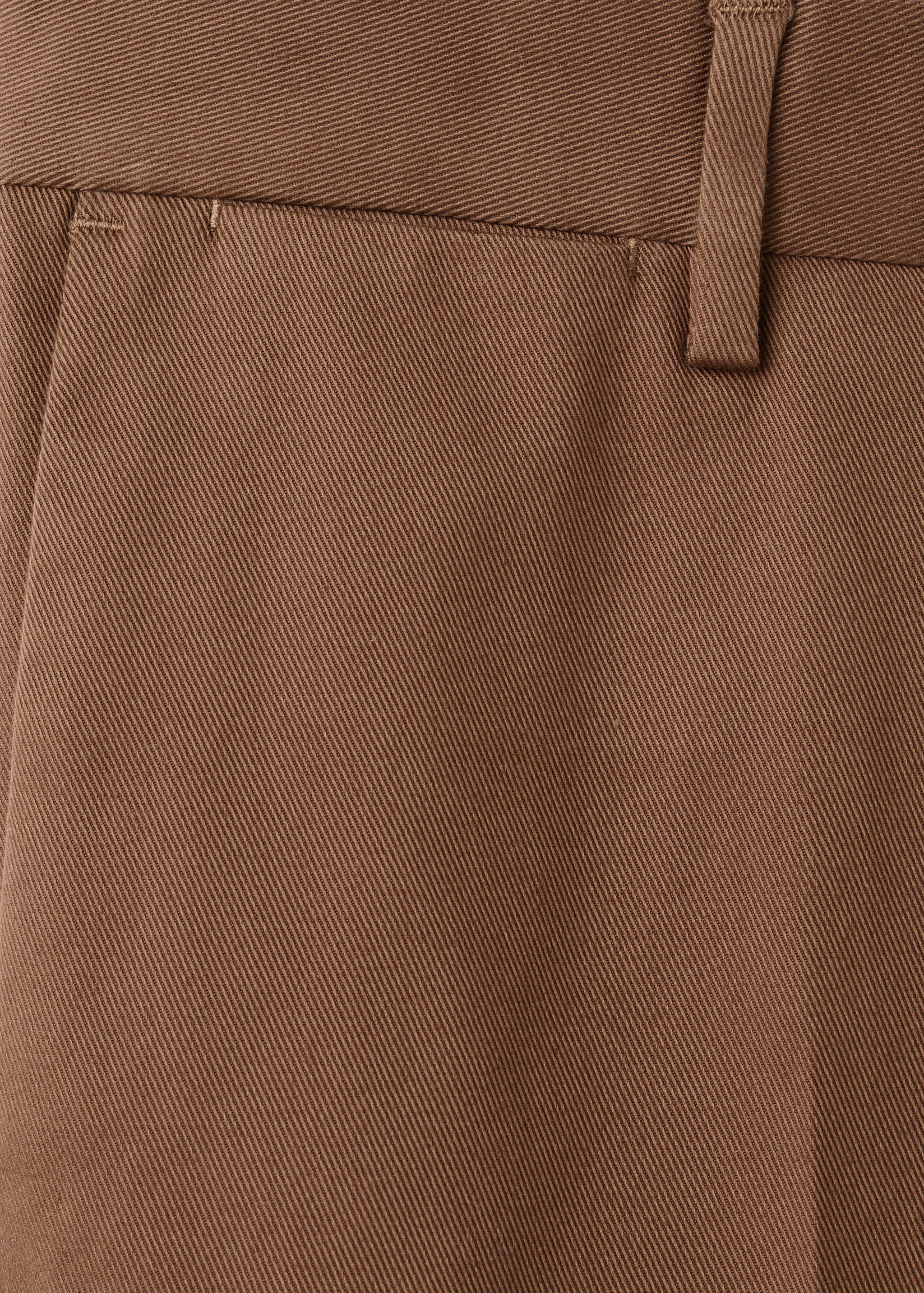 Regular-fit cotton trousers - Details of the article 0