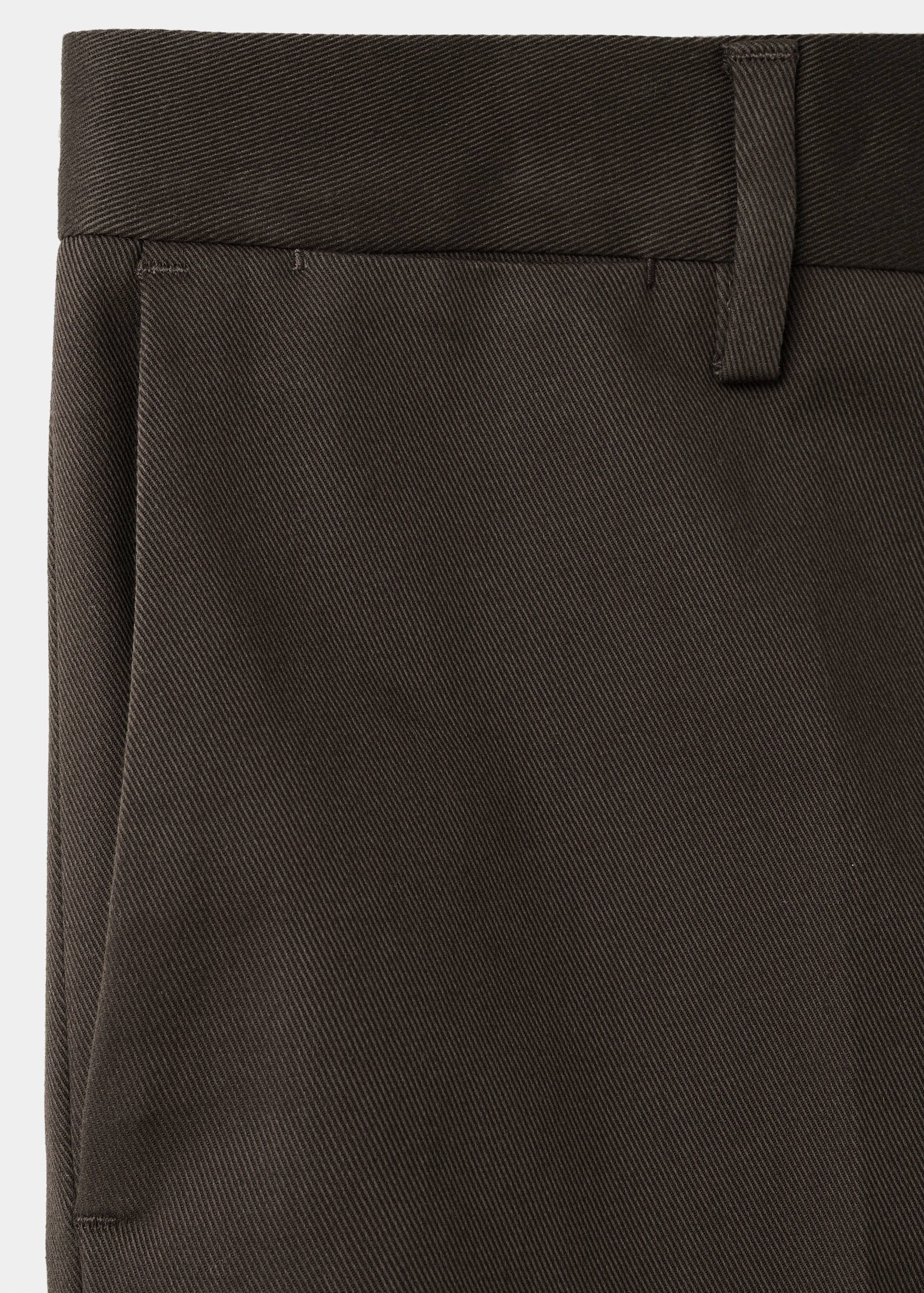 Regular-fit cotton trousers - Details of the article 0