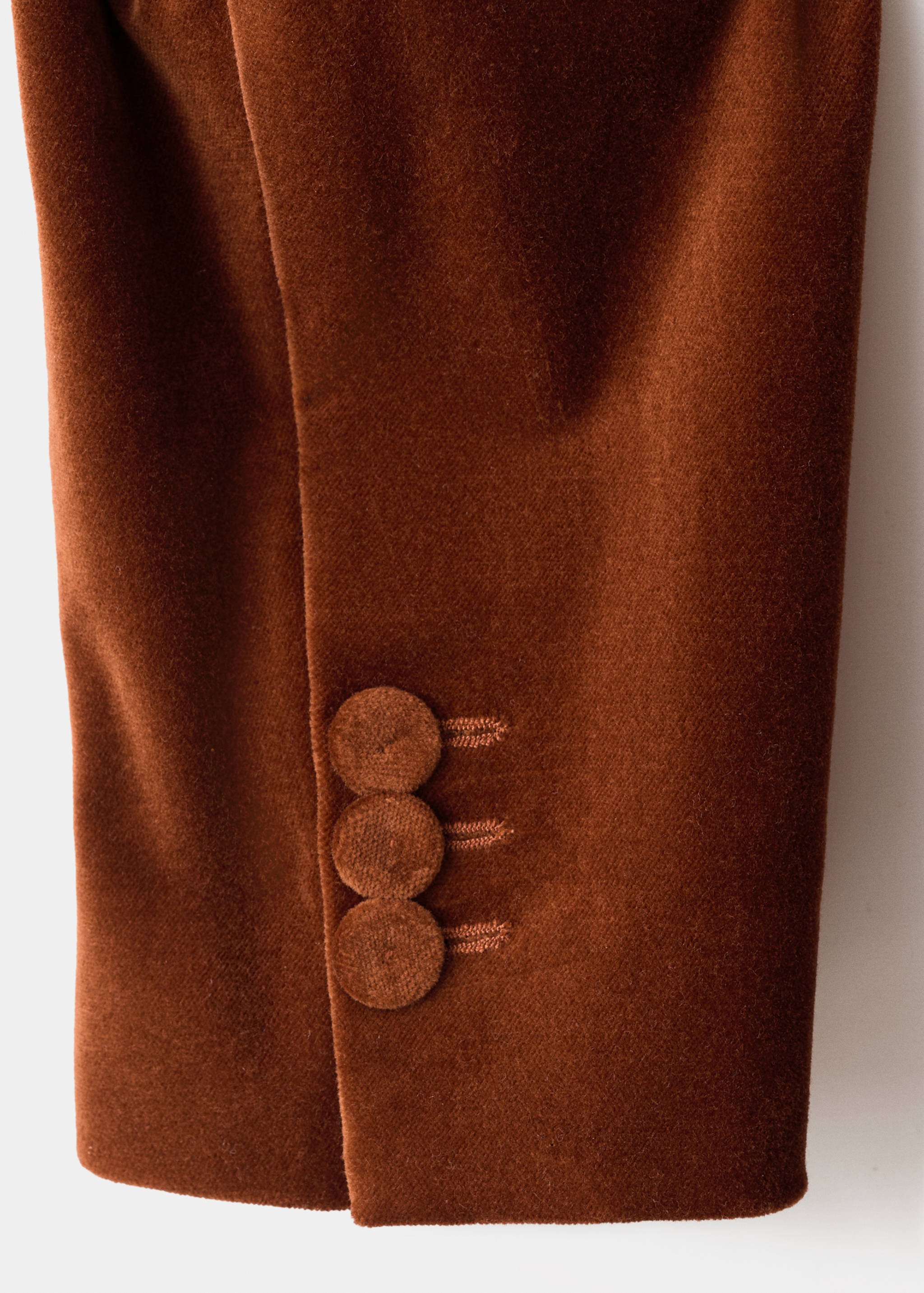 Blazer costume velours à poches - Détail de l'article 0